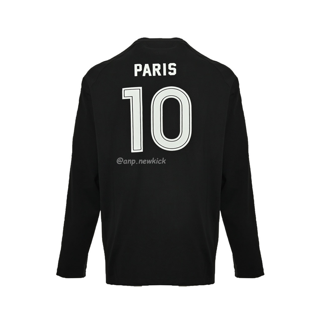 Balenciaga Black Soccer Long Sleeve Jersey T Shirt (5) - www.newkick.org Balenciaga Black Soccer Long Sleeve Jersey T Shirt (5) - www.newkick.org
