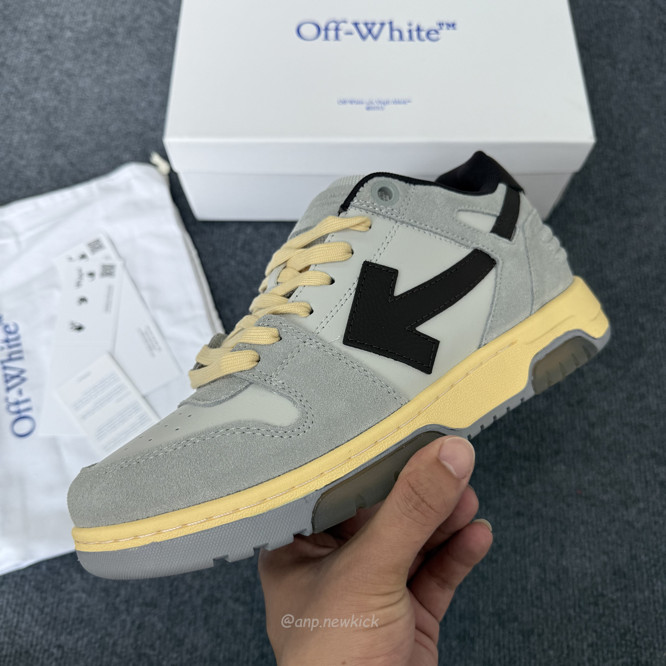 Off White Out Of Office Ooo Low Tops Light Grey Anthracite Omia189s24lea0110511 (6) - www.newkick.org Off White Out Of Office Ooo Low Tops Light Grey Anthracite Omia189s24lea0110511 (6) - www.newkick.org