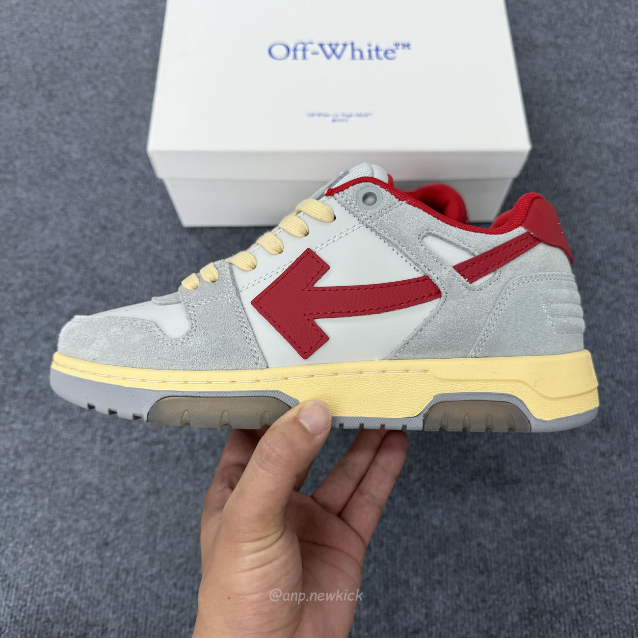 Off White Out Of Office Ooo Low Tops Light Grey Red Omia189s24lea0110525 (10) - www.newkick.org Off White Out Of Office Ooo Low Tops Light Grey Red Omia189s24lea0110525 (10) - www.newkick.org