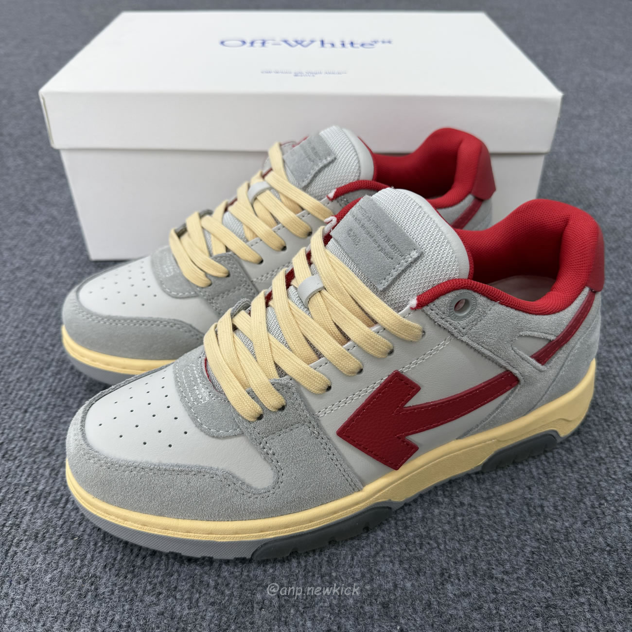 Off White Out Of Office Ooo Low Tops Light Grey Red Omia189s24lea0110525 (4) - www.newkick.org Off White Out Of Office Ooo Low Tops Light Grey Red Omia189s24lea0110525 (4) - www.newkick.org