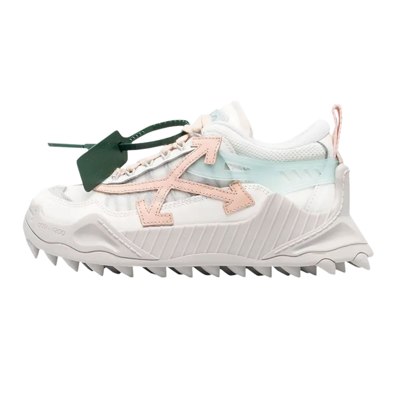 Off White Odsy 1000 Grey Powder Pink Womens Owia180s23fab0010534 (1) - www.newkick.org