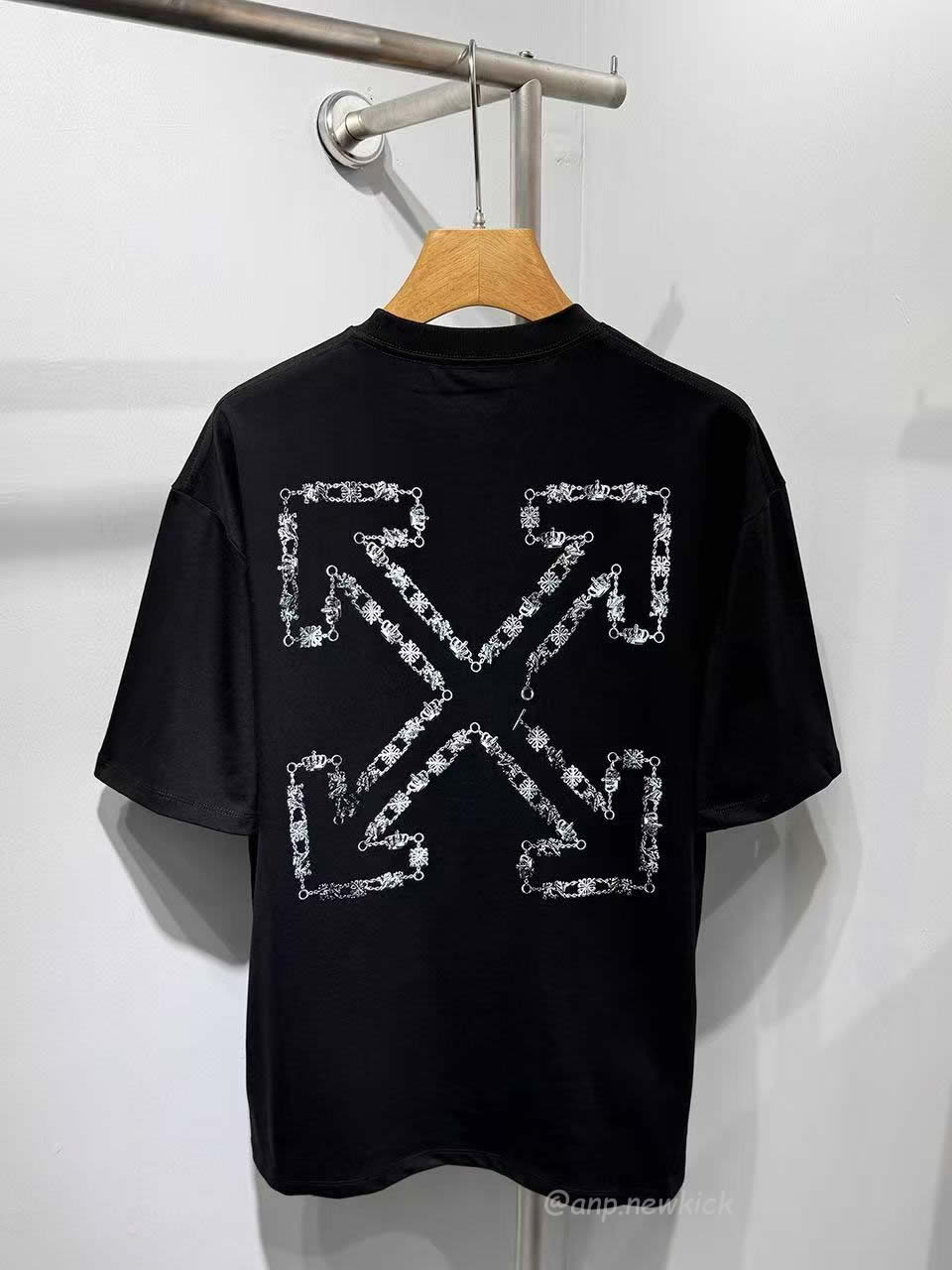 Off White Script Arrow Embroidered Black T Shirt (3) - www.newkick.org Off White Script Arrow Embroidered Black T Shirt (3) - www.newkick.org