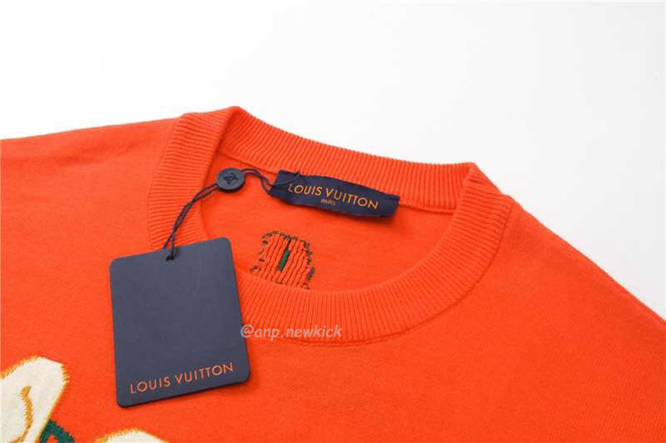 Louis Vuitton Short Sleeved Cotton Crewneck Orange Fw24 (12) - www.newkick.org Louis Vuitton Short Sleeved Cotton Crewneck Orange Fw24 (12) - www.newkick.org