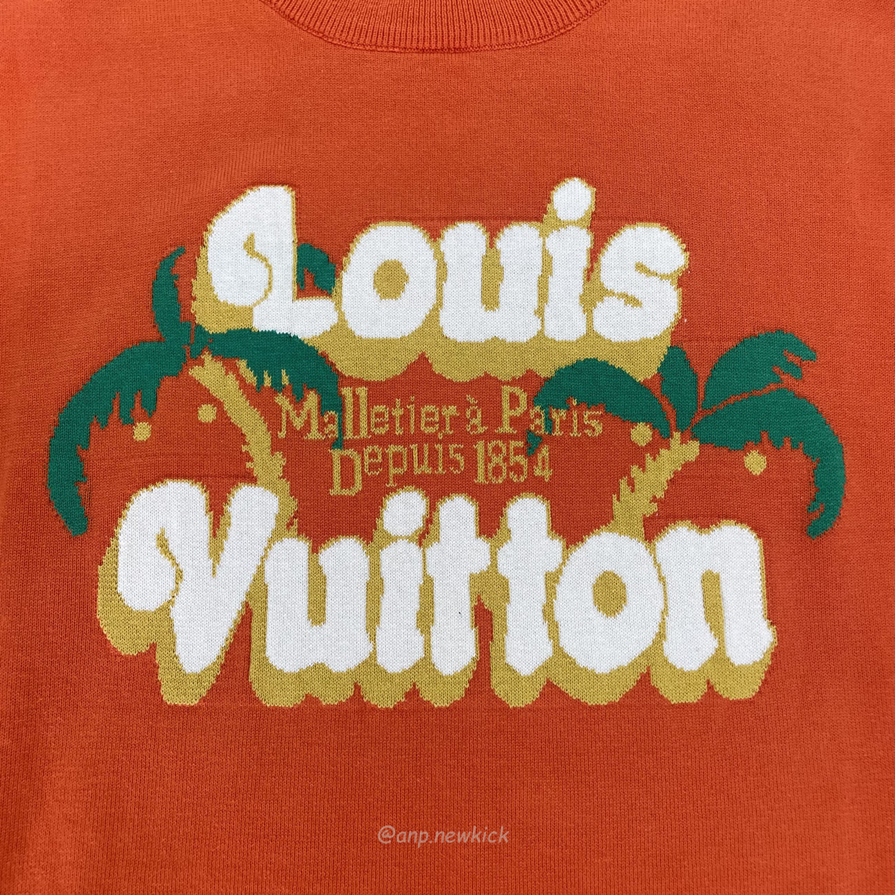 Louis Vuitton Short Sleeved Cotton Crewneck Orange Fw24 (7) - www.newkick.org Louis Vuitton Short Sleeved Cotton Crewneck Orange Fw24 (7) - www.newkick.org
