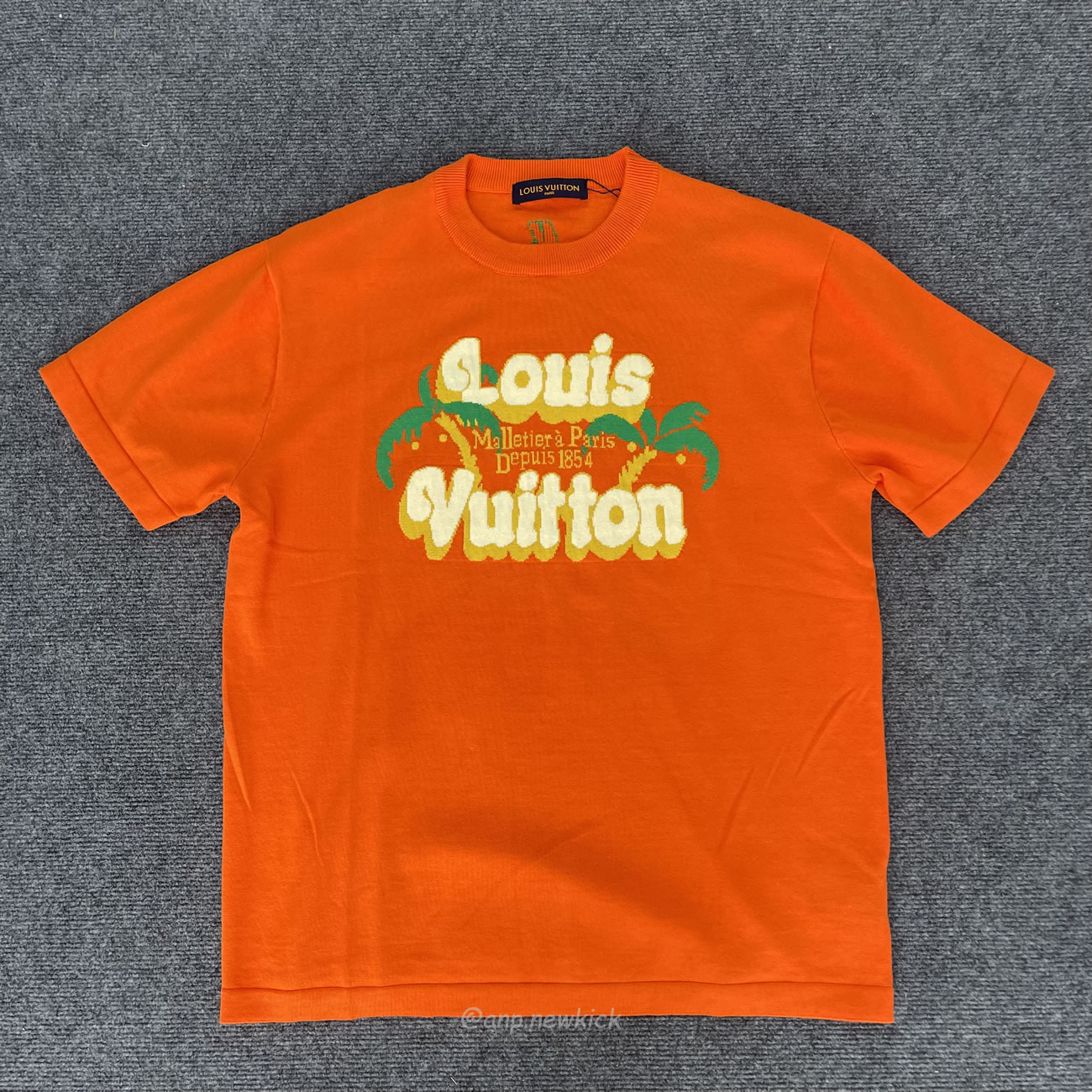 Louis Vuitton Short Sleeved Cotton Crewneck Orange Fw24 (9) - www.newkick.org Louis Vuitton Short Sleeved Cotton Crewneck Orange Fw24 (9) - www.newkick.org