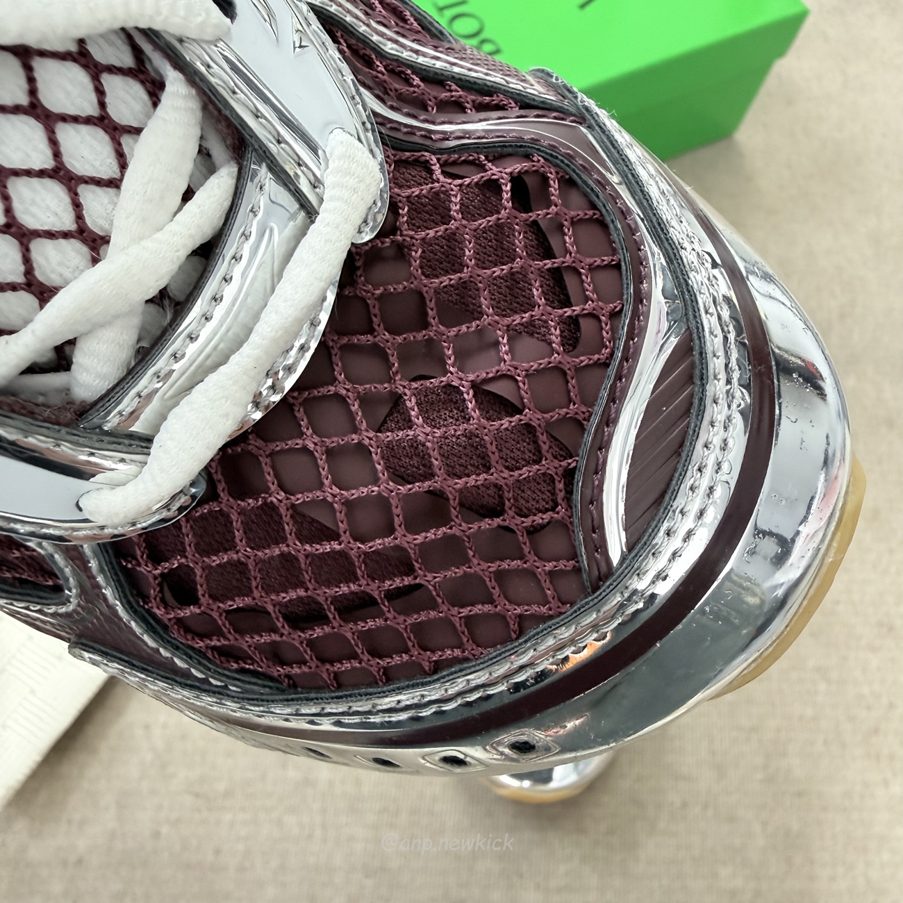 Bottega Veneta Orbit Barolo Silver Low Top Sneakers (8) - www.newkick.org Bottega Veneta Orbit Barolo Silver Low Top Sneakers (8) - www.newkick.org