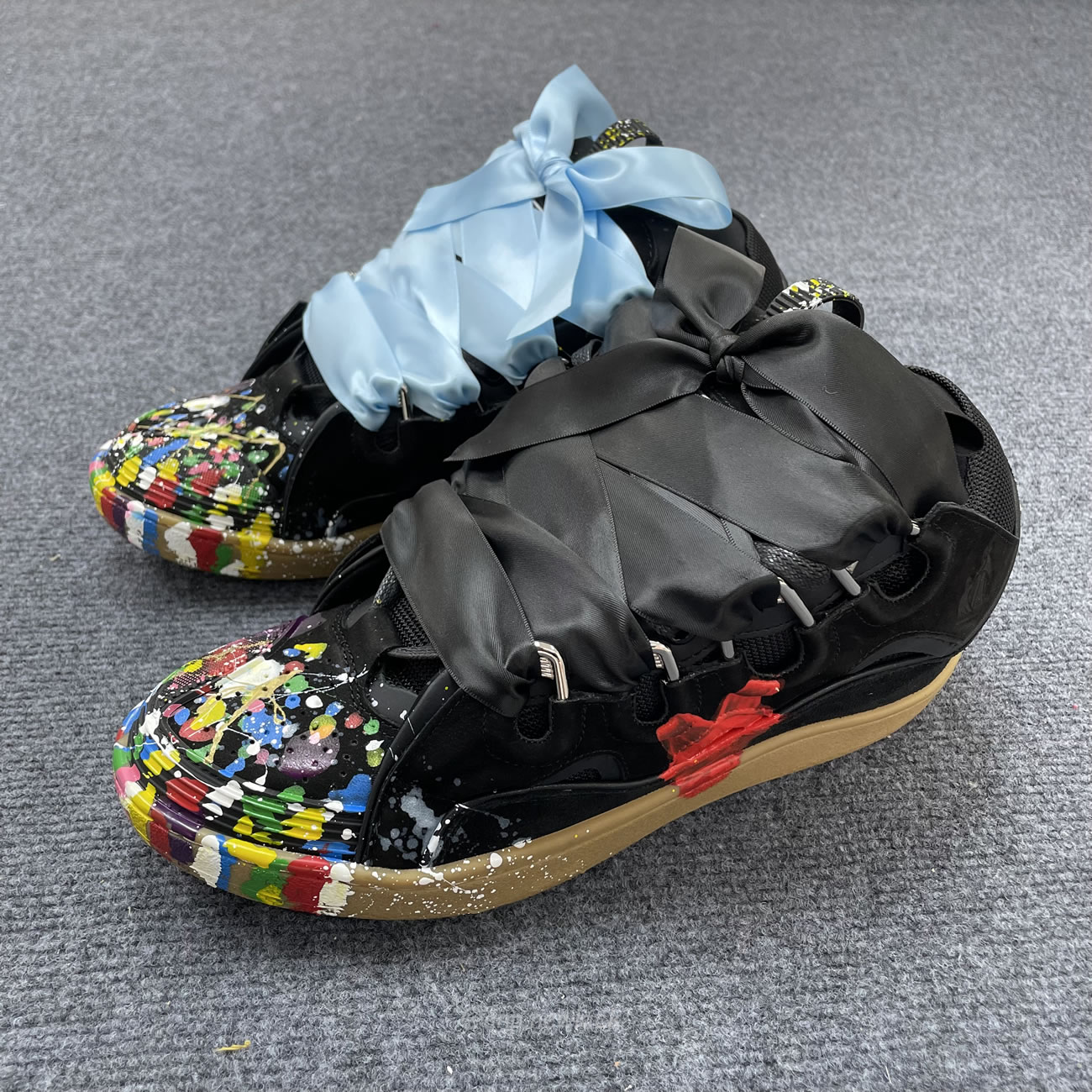 Lanvin Leather Curb Gallery Dept. Black Multi Womens Fw Skdk02 Drgd P2210s1 (9) - www.newkick.vip Lanvin Leather Curb Gallery Dept. Black Multi Womens Fw Skdk02 Drgd P2210s1 (9) - www.newkick.vip