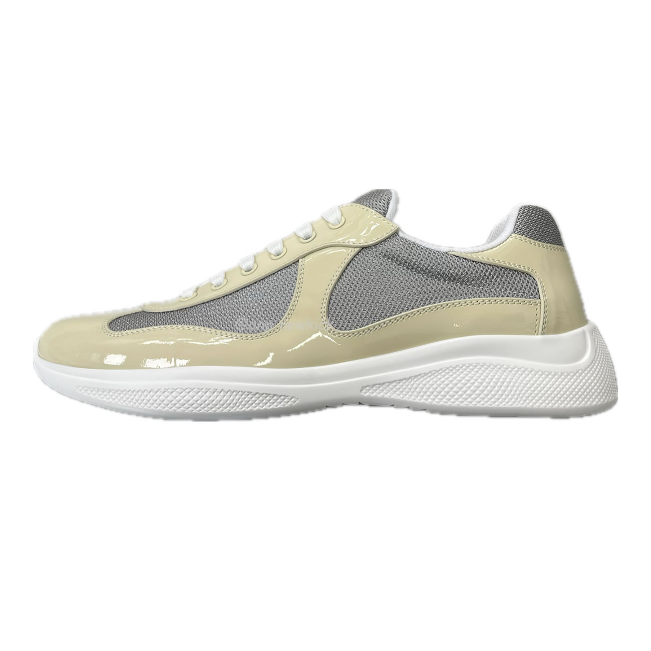 Prada Americas Cup Low Top Beige Sneakers (1) - www.newkick.org Prada Americas Cup Low Top Beige Sneakers (1) - www.newkick.org