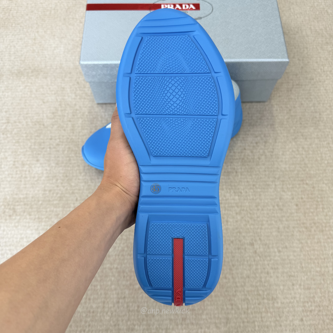 Prada Americas Cup Icon Soft Blue Sneakers (4) - www.newkick.org