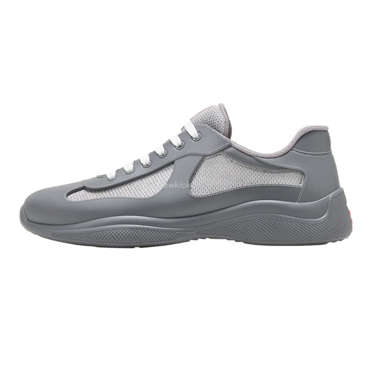Prada Logo Lacing Low Cut Sneakers In Gray Steel Sneakers (1) - www.newkick.vip Prada Logo Lacing Low Cut Sneakers In Gray Steel Sneakers (1) - www.newkick.vip