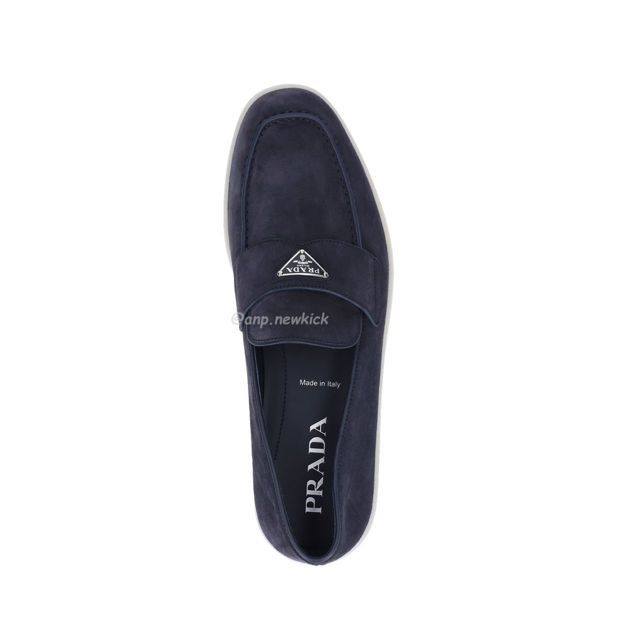 Prada Logo Suede Loafers (2) - www.newkick.org Prada Logo Suede Loafers (2) - www.newkick.org