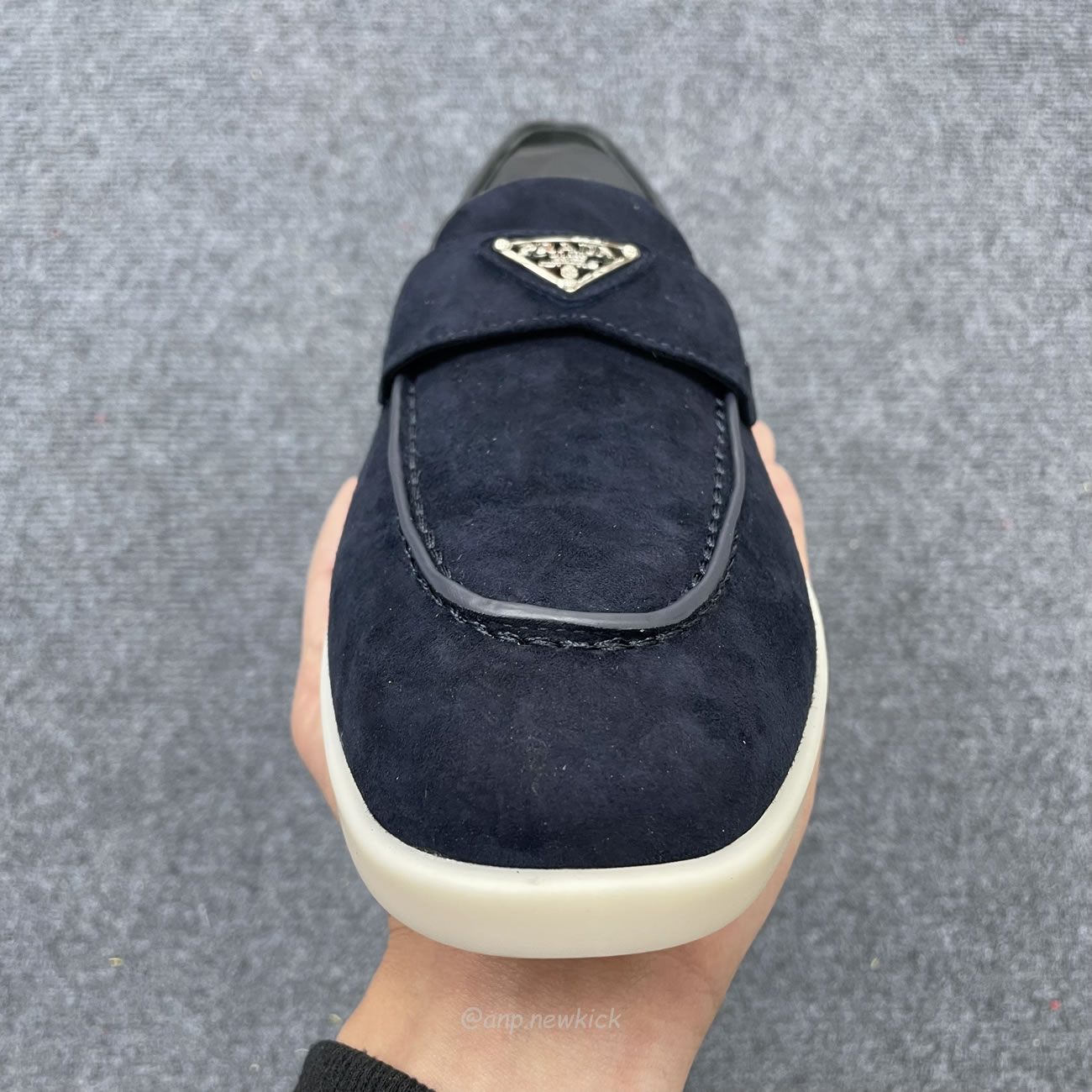 Prada Logo Suede Loafers (8) - www.newkick.org Prada Logo Suede Loafers (8) - www.newkick.org