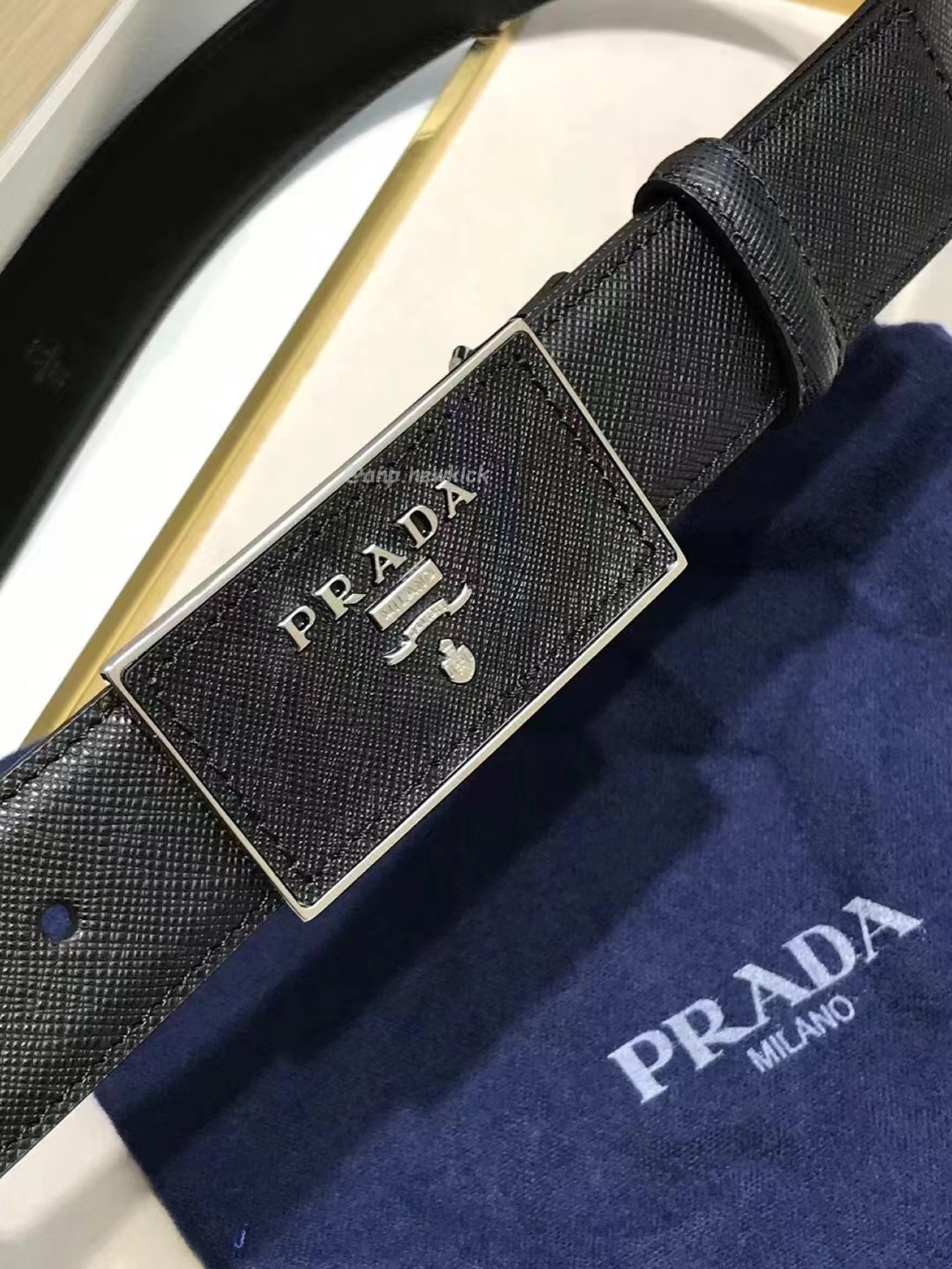 Prada Square Buckle Belt (3) - www.newkick.org