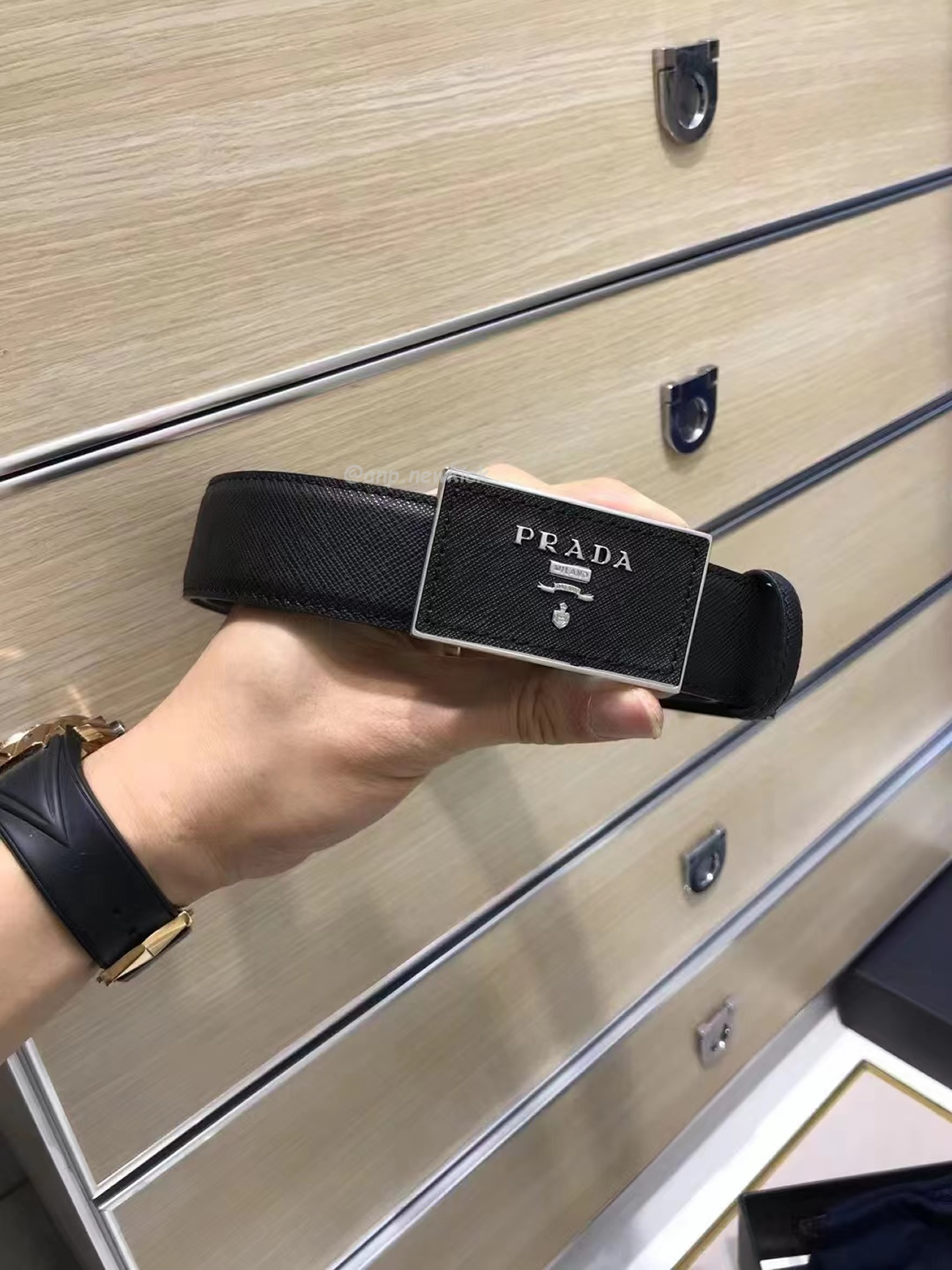 Prada Square Buckle Belt (8) - www.newkick.org