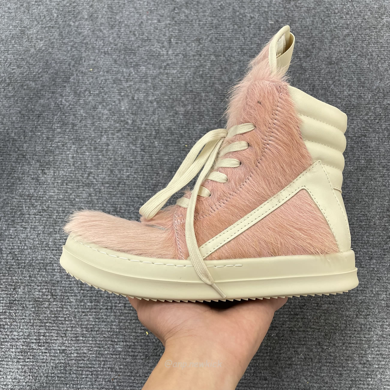 Rick Owens Geobasket Kuhfell Dusty Rosa Milch Rr02b2894lhl 8311 (4) - www.newkick.vip Rick Owens Geobasket Kuhfell Dusty Rosa Milch Rr02b2894lhl 8311 (4) - www.newkick.vip