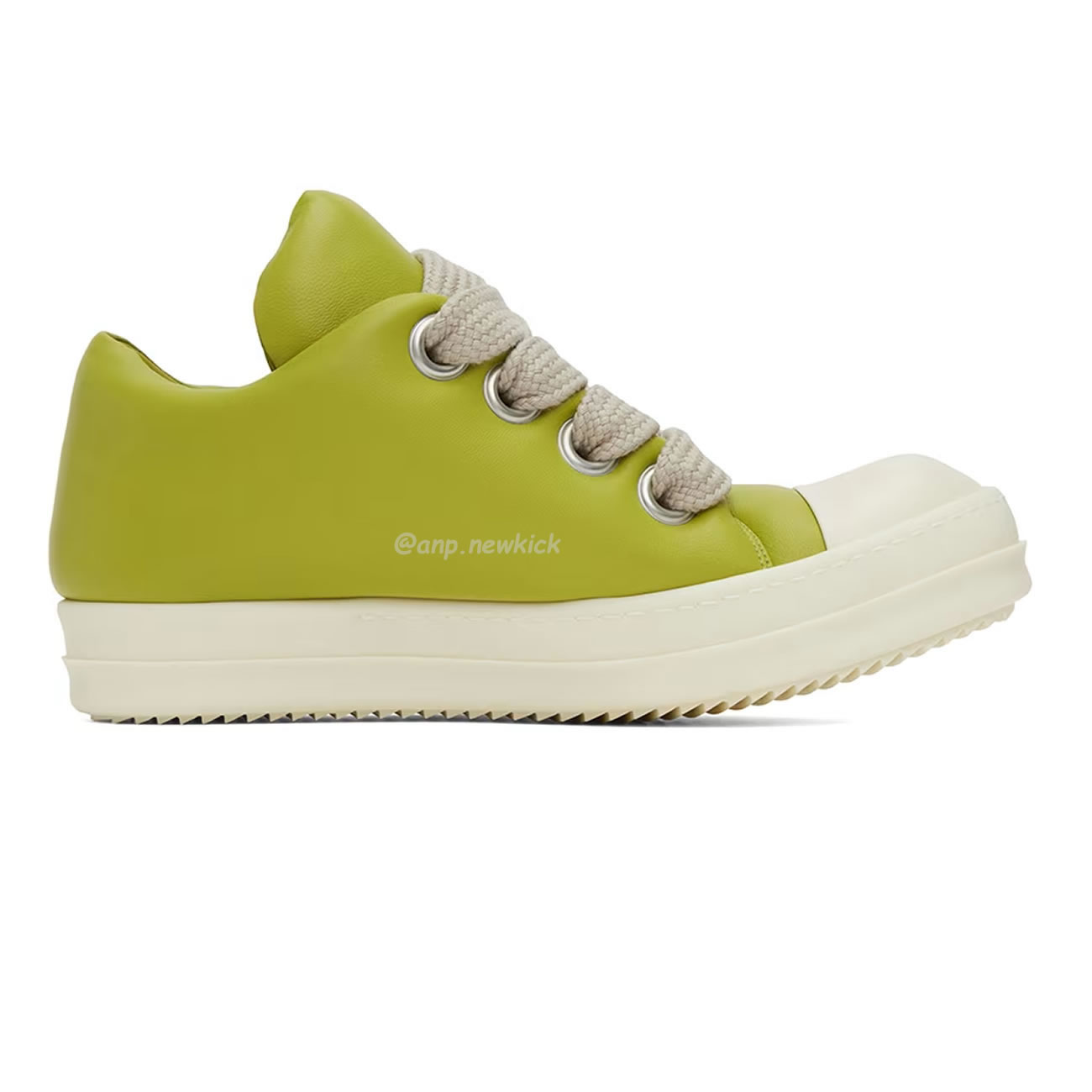 Rick Owens Jumbo Lace Padded Sneaks Low Black Acid Milk Ru02c7893 (10) - www.newkick.org Rick Owens Jumbo Lace Padded Sneaks Low Black Acid Milk Ru02c7893 (10) - www.newkick.org