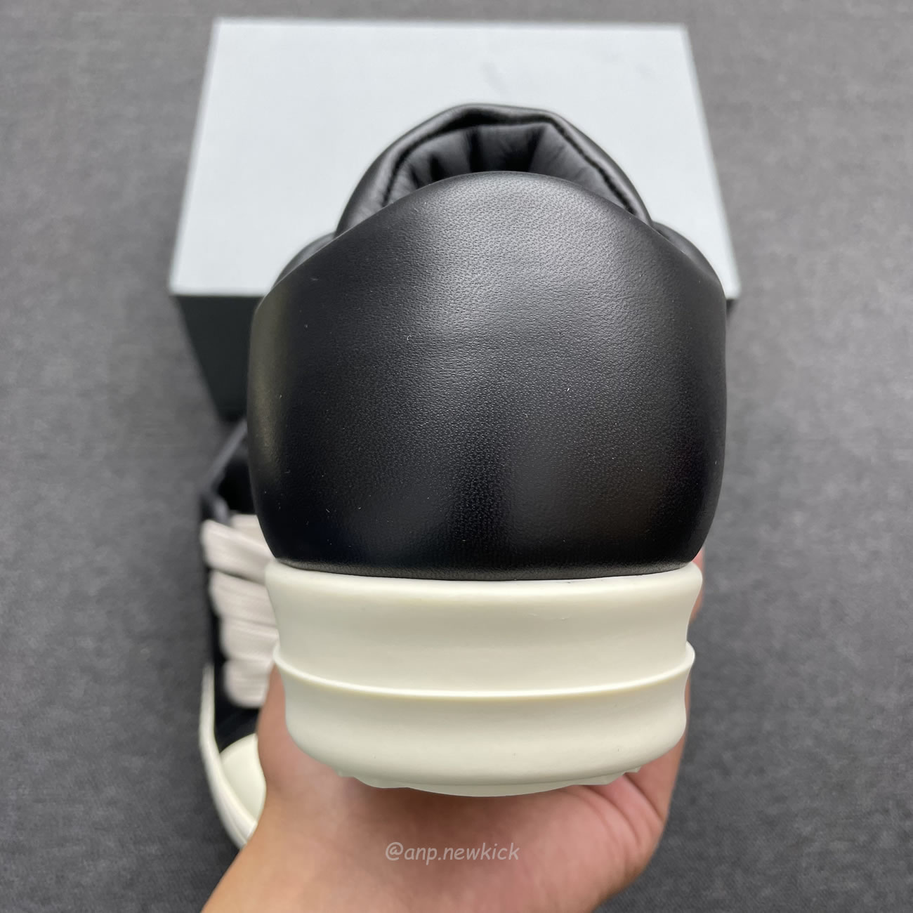 Rick Owens Jumbo Lace Padded Sneaks Low Black Acid Milk Ru02c7893 (19) - www.newkick.org Rick Owens Jumbo Lace Padded Sneaks Low Black Acid Milk Ru02c7893 (19) - www.newkick.org