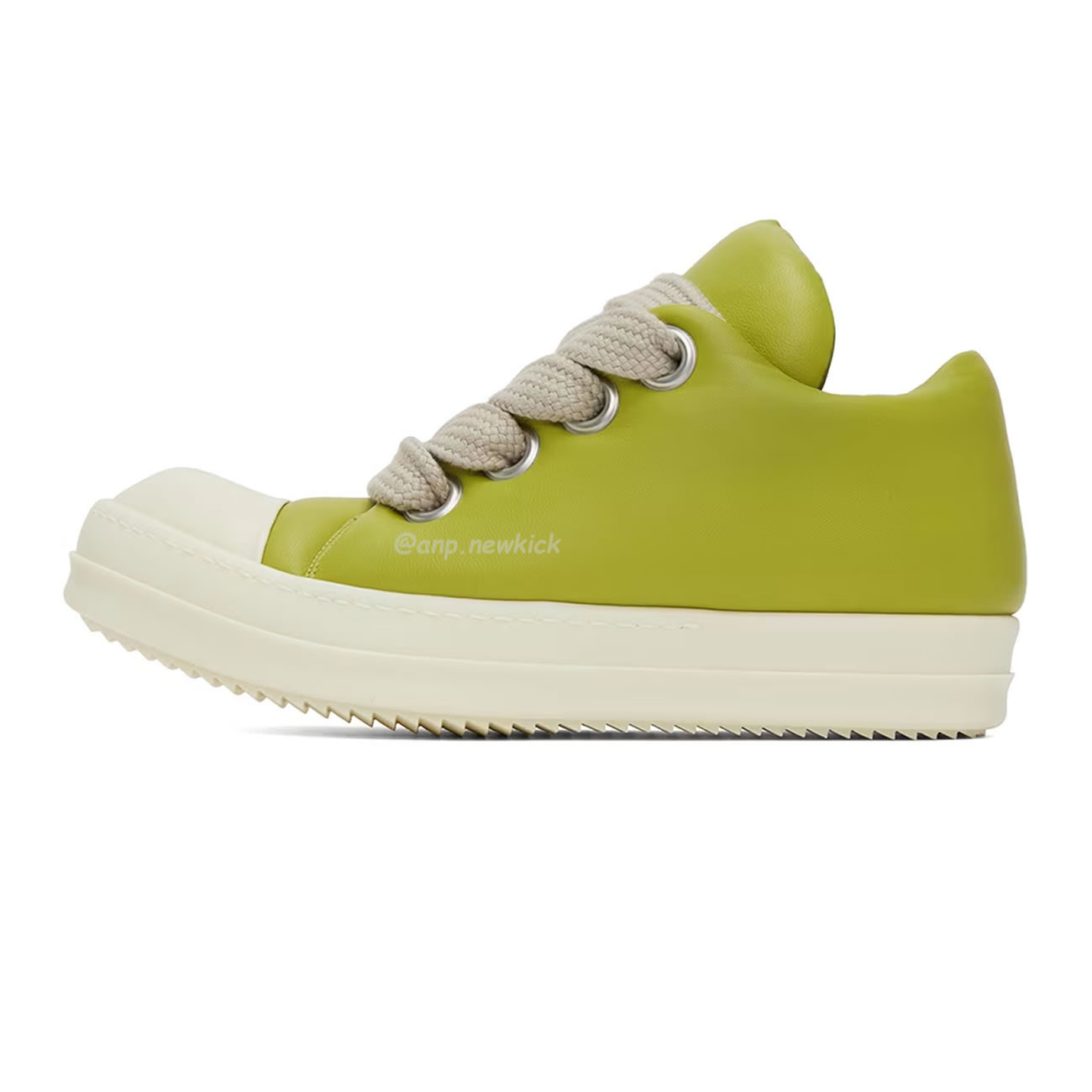Rick Owens Jumbo Lace Padded Sneaks Low Black Acid Milk Ru02c7893 (3) - www.newkick.org Rick Owens Jumbo Lace Padded Sneaks Low Black Acid Milk Ru02c7893 (3) - www.newkick.org