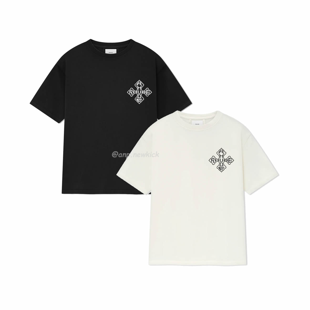 Rhude Cross Tee Reversible (1) - www.newkick.org