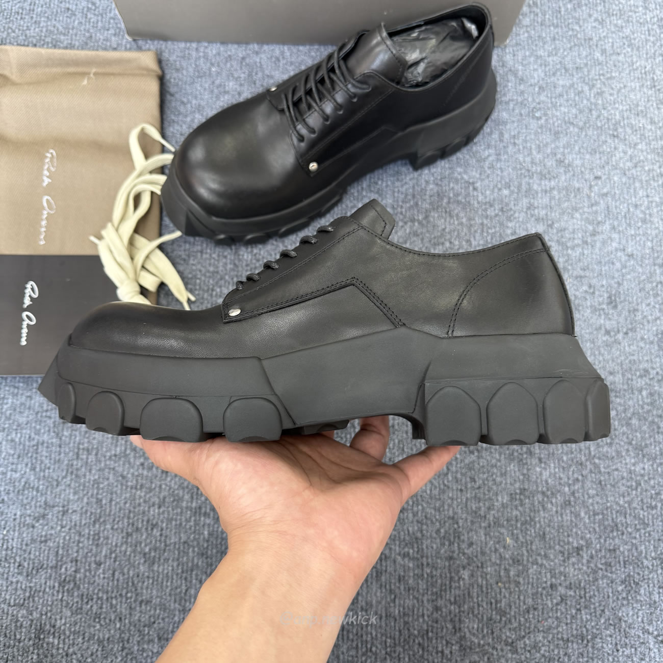 Rick Owens Mega Tractor Derby Shoes Black (3) - www.newkick.org Rick Owens Mega Tractor Derby Shoes Black (3) - www.newkick.org