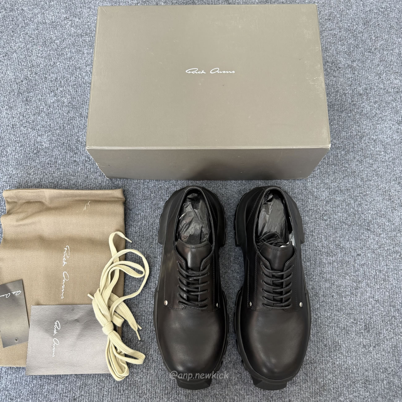 Rick Owens Mega Tractor Derby Shoes Black (5) - www.newkick.org Rick Owens Mega Tractor Derby Shoes Black (5) - www.newkick.org