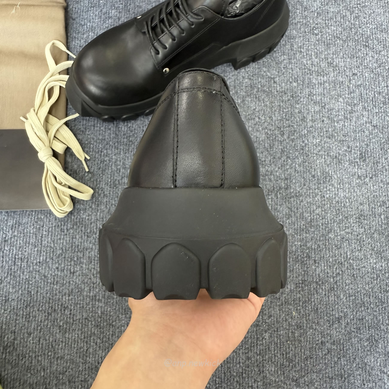 Rick Owens Mega Tractor Derby Shoes Black (6) - www.newkick.org Rick Owens Mega Tractor Derby Shoes Black (6) - www.newkick.org