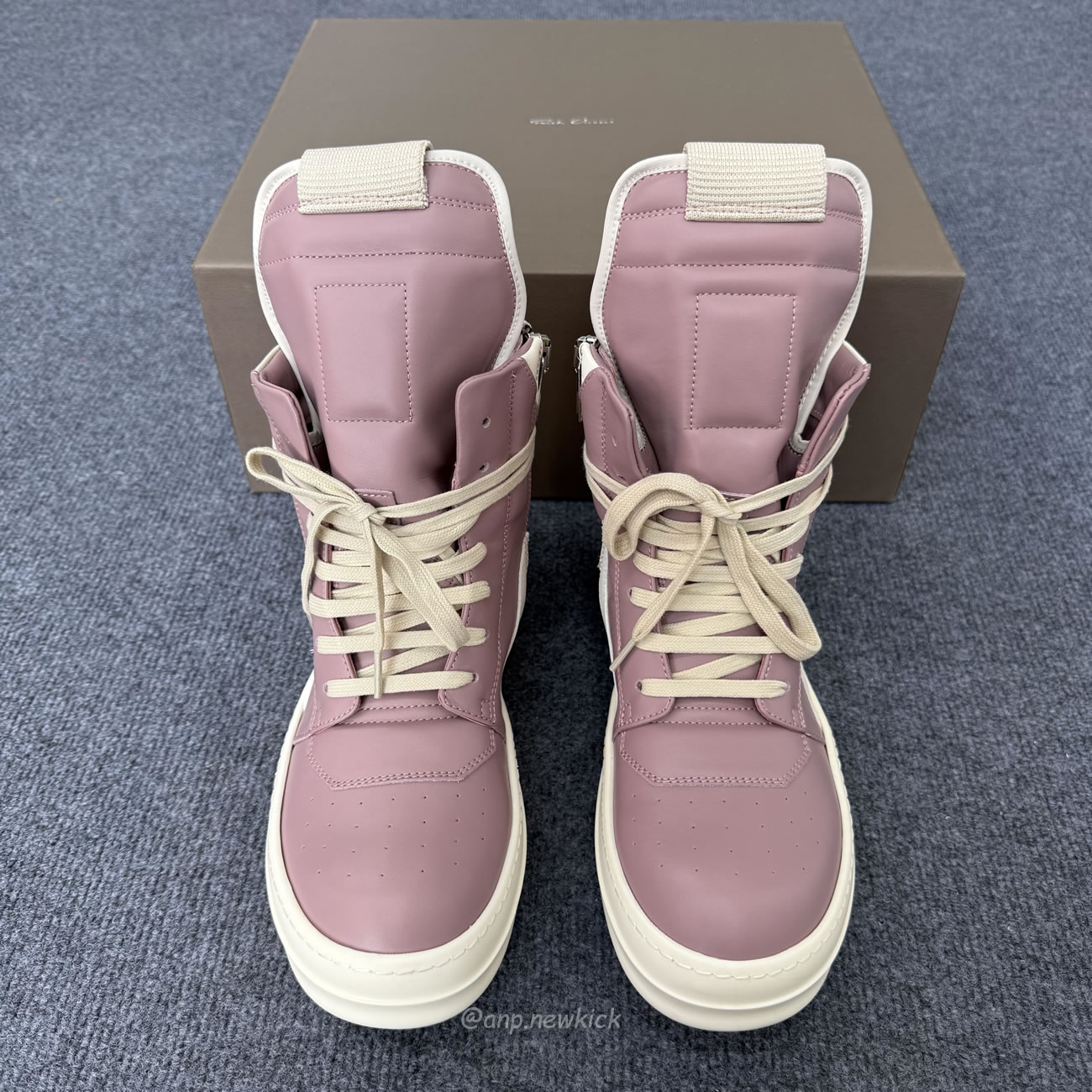 Rick Owens Geobasket Sneakers Pink (4) - www.newkick.org Rick Owens Geobasket Sneakers Pink (4) - www.newkick.org