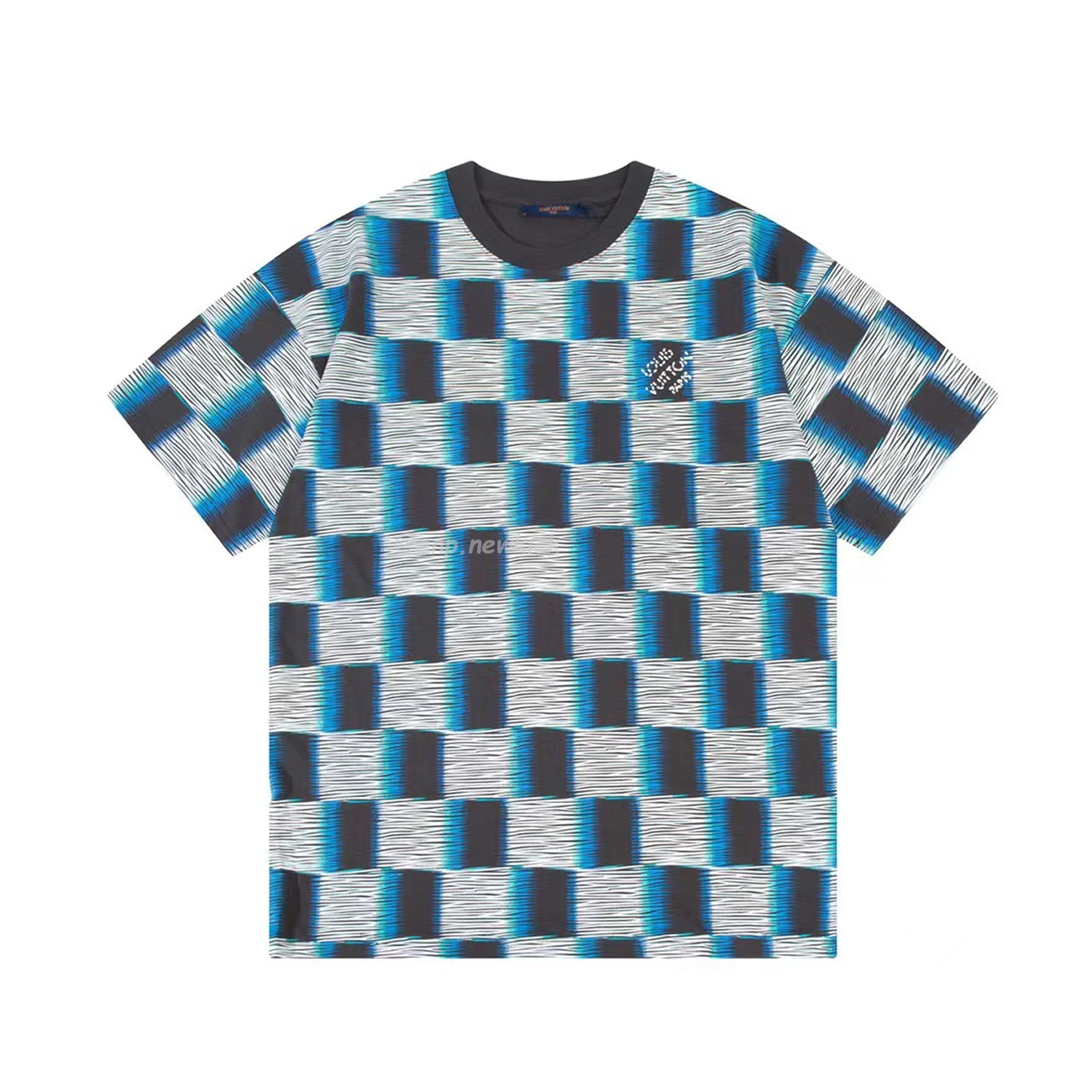 Louis Vuitton Round Necked Checkerboard T Shirt (19) - www.newkick.org Louis Vuitton Round Necked Checkerboard T Shirt (19) - www.newkick.org