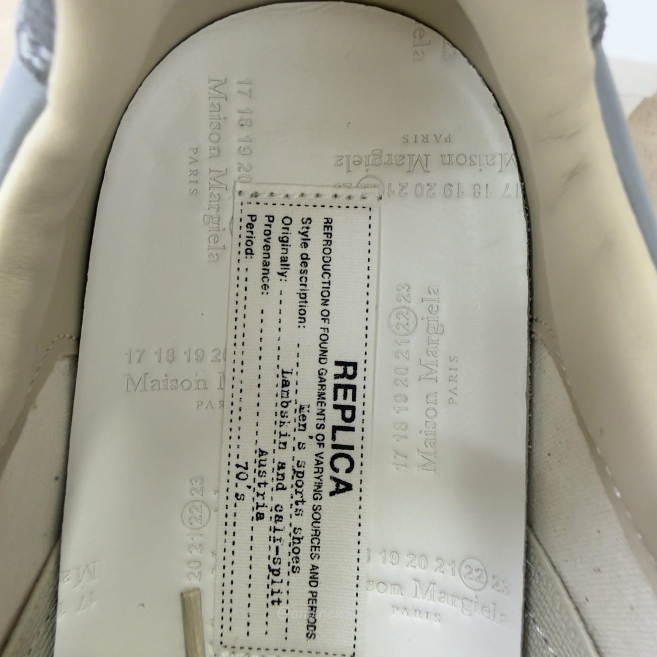 Maison Margiela Replica Ghost Grey Dark Brown S57ws0236 P1895 T8147 (17) - www.newkick.org Maison Margiela Replica Ghost Grey Dark Brown S57ws0236 P1895 T8147 (17) - www.newkick.org