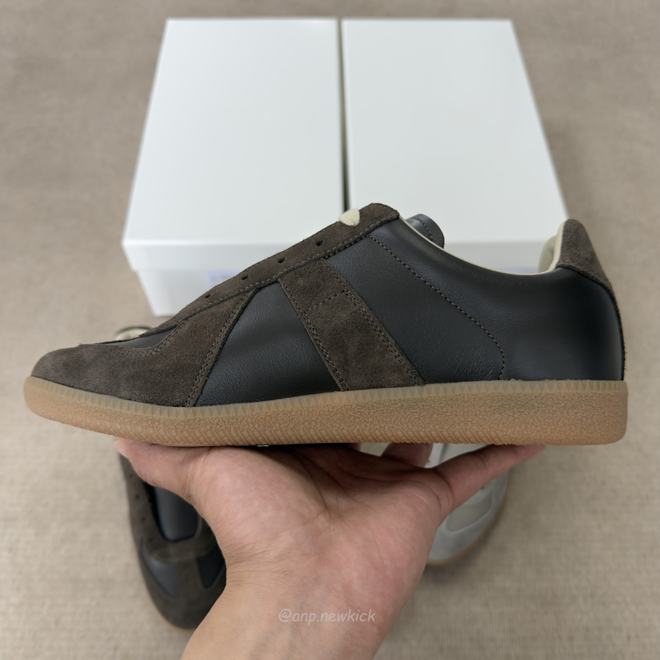 Maison Margiela Replica Ghost Grey Dark Brown S57ws0236 P1895 T8147 (5) - www.newkick.org Maison Margiela Replica Ghost Grey Dark Brown S57ws0236 P1895 T8147 (5) - www.newkick.org