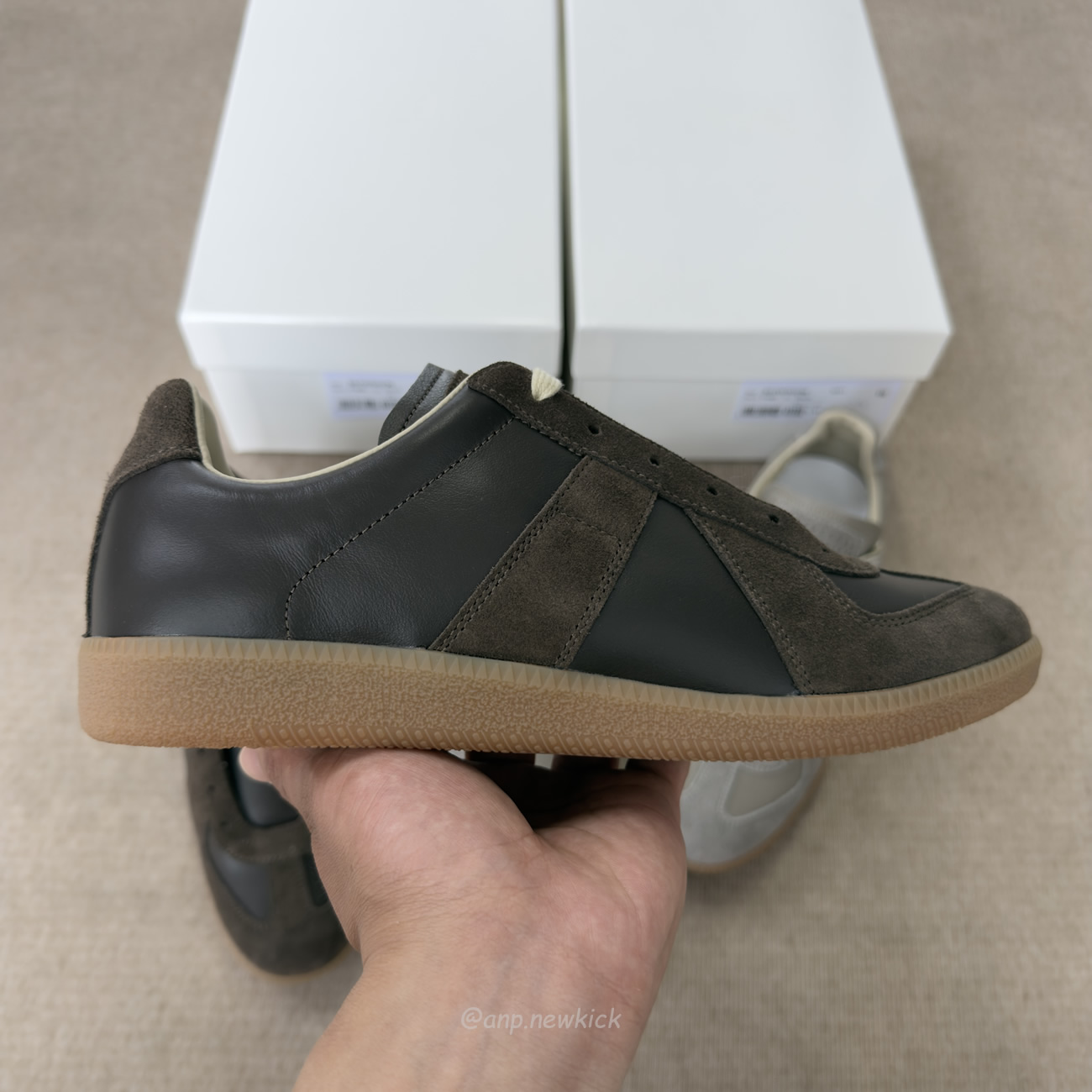 Maison Margiela Replica Ghost Grey Dark Brown S57ws0236 P1895 T8147 (7) - www.newkick.org Maison Margiela Replica Ghost Grey Dark Brown S57ws0236 P1895 T8147 (7) - www.newkick.org
