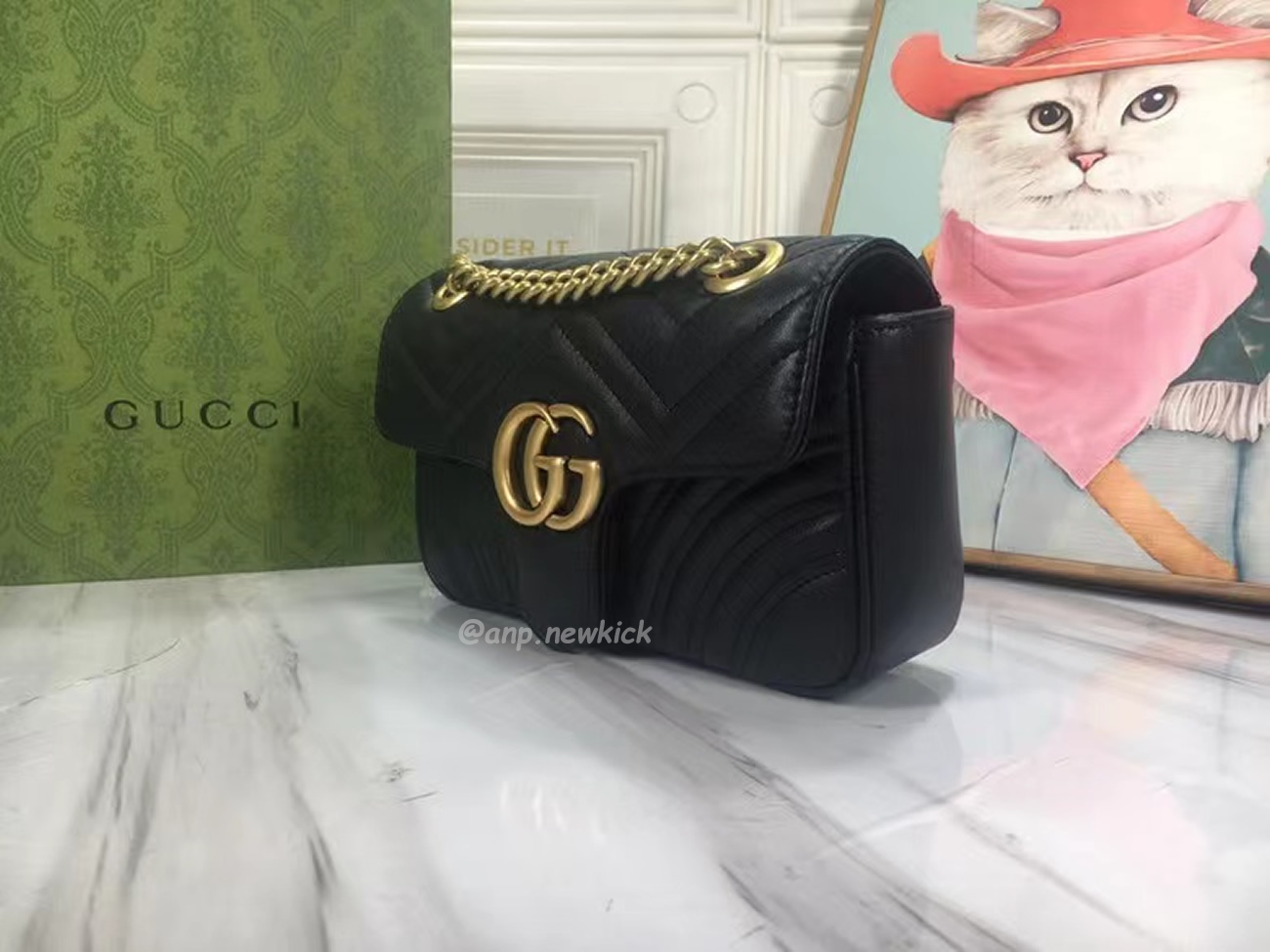 Gucci Gg Marmont Mini Shoulder Bag (5) - www.newkick.org