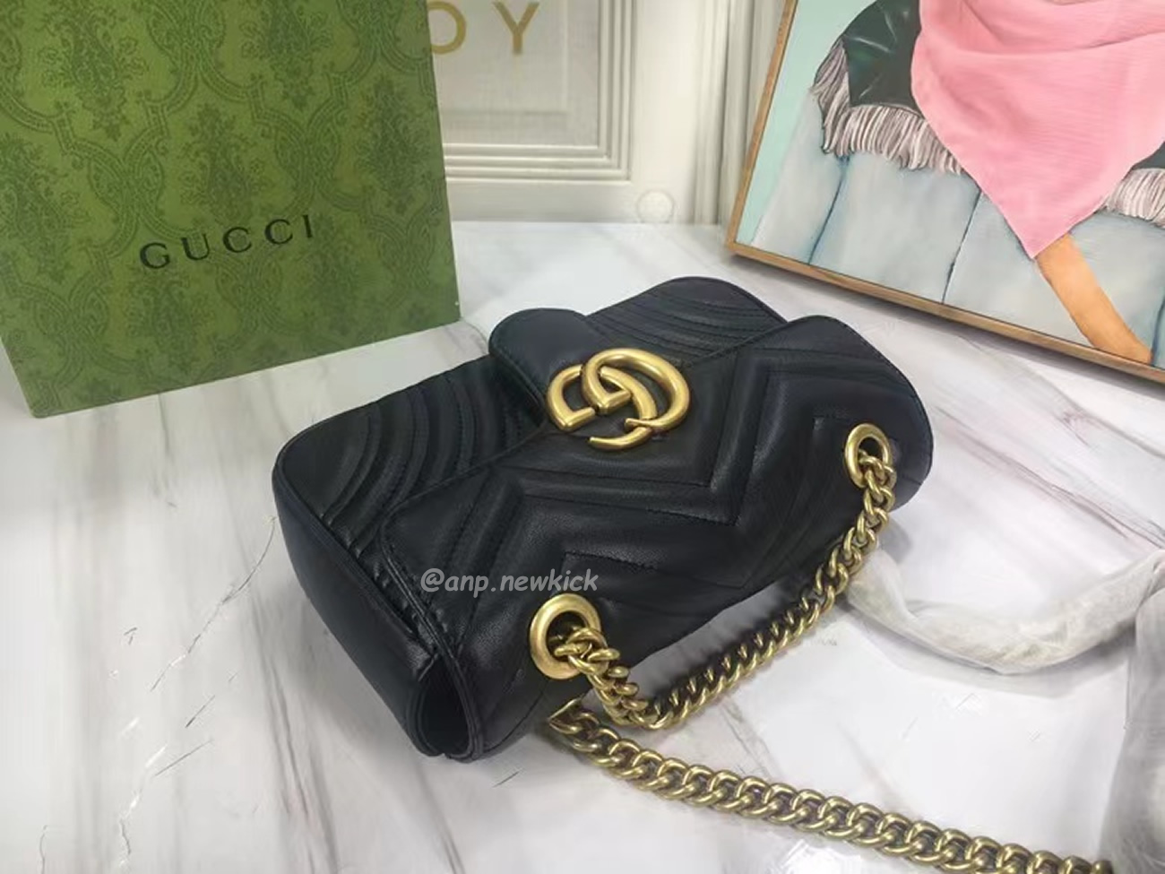 Gucci Gg Marmont Mini Shoulder Bag (7) - www.newkick.org