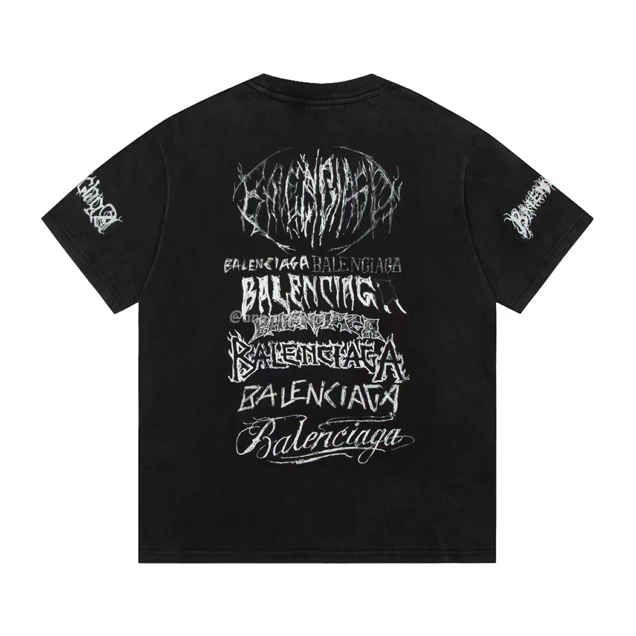 Balenciaga Sanskrit Alphabet Full Body Print Short Sleeve T Shirt (7) - www.newkick.vip Balenciaga Sanskrit Alphabet Full Body Print Short Sleeve T Shirt (7) - www.newkick.vip