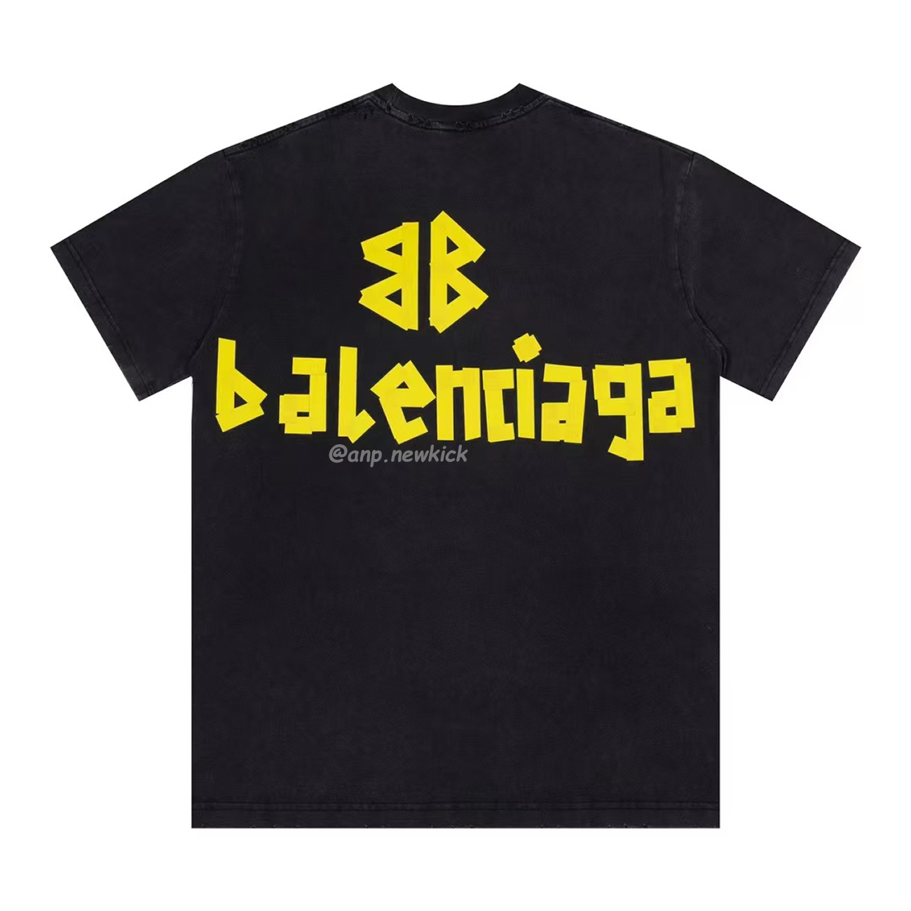 Balenciaga Tape Type T Shirt Black (3) - www.newkick.org Balenciaga Tape Type T Shirt Black (3) - www.newkick.org