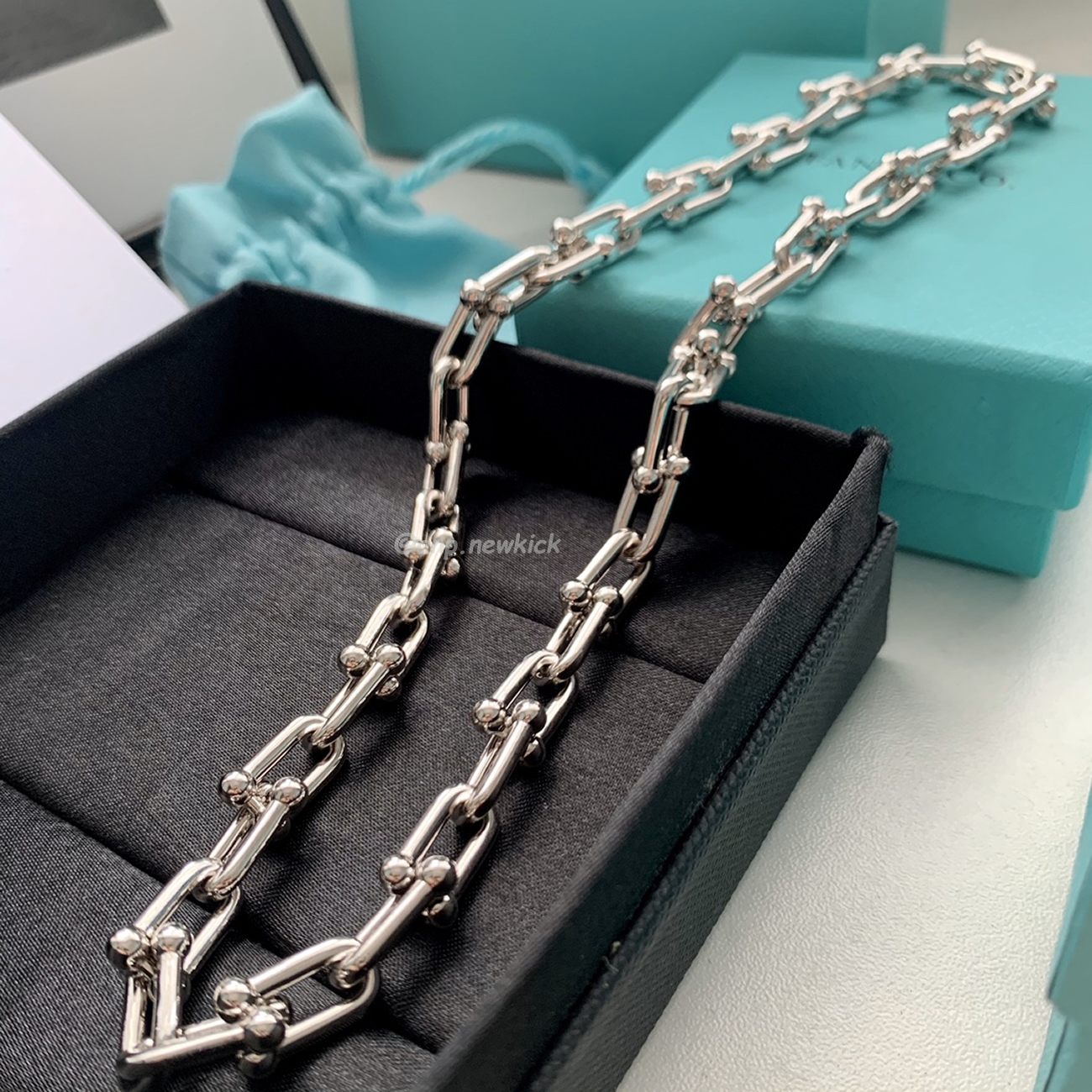 Tiffany Hardwear Gold Coarse Gradient Buckle Chain Necklace (1) - www.newkick.vip Tiffany Hardwear Gold Coarse Gradient Buckle Chain Necklace (1) - www.newkick.vip