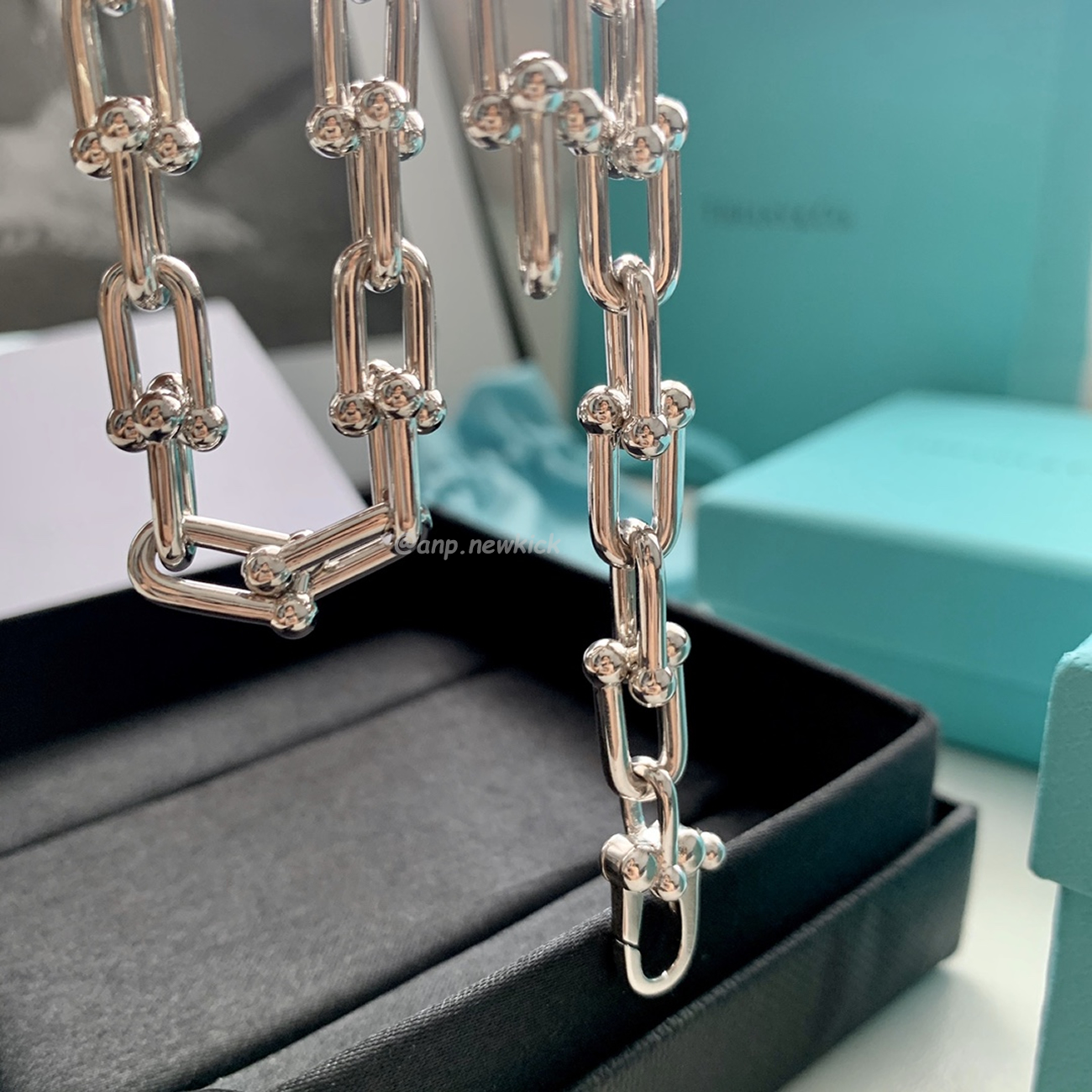 Tiffany Hardwear Gold Coarse Gradient Buckle Chain Necklace (3) - www.newkick.vip Tiffany Hardwear Gold Coarse Gradient Buckle Chain Necklace (3) - www.newkick.vip