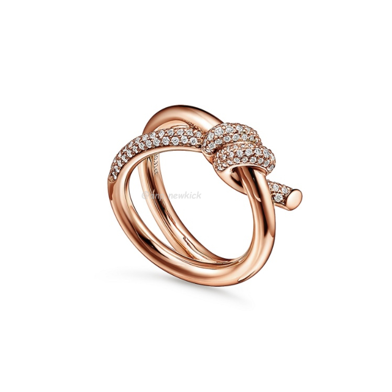 Tiffany T Rose Gold Diamond Double Row Ring (1) - www.newkick.org Tiffany T Rose Gold Diamond Double Row Ring (1) - www.newkick.org