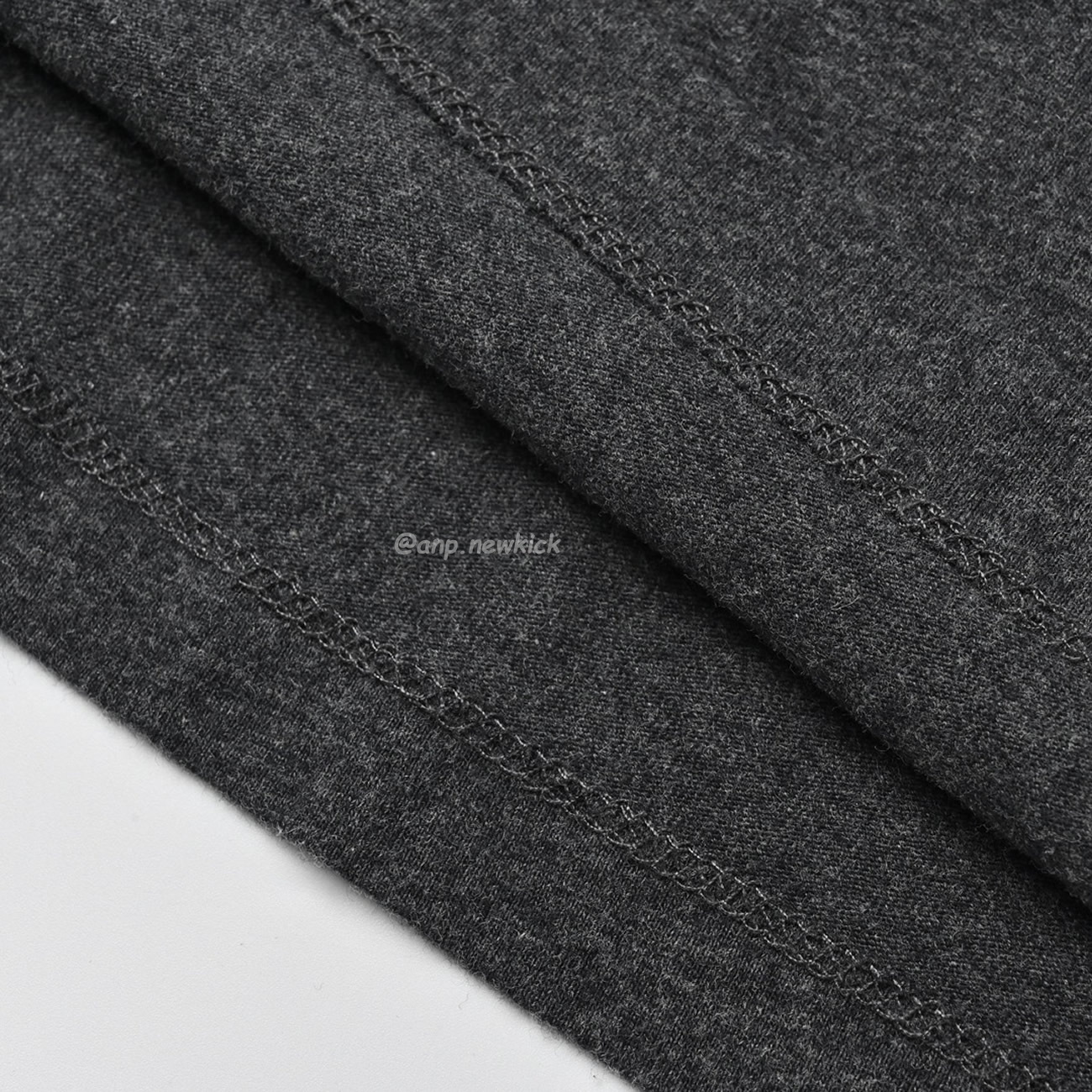 Loewe 24ss Two Tone Embroidered Logo Dark Gray Short Sleeved T Shirt (4) - www.newkick.org