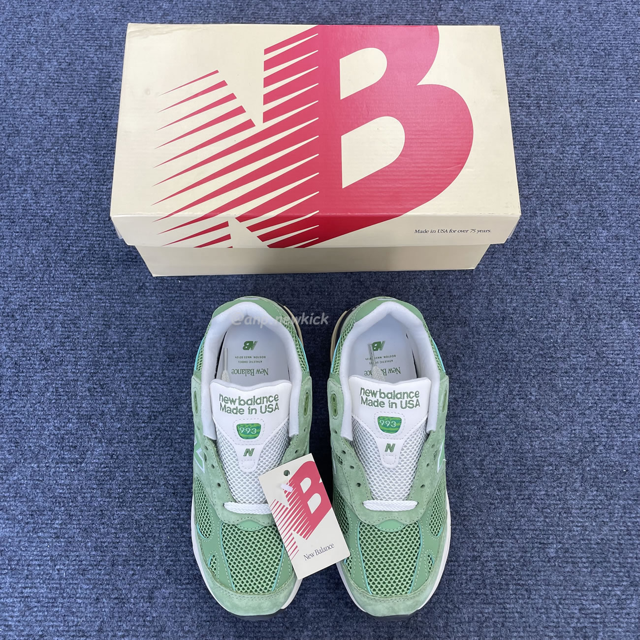 New Balance 993 Miusa Teddy Santis Chive U993gw (3) - www.newkick.org New Balance 993 Miusa Teddy Santis Chive U993gw (3) - www.newkick.org