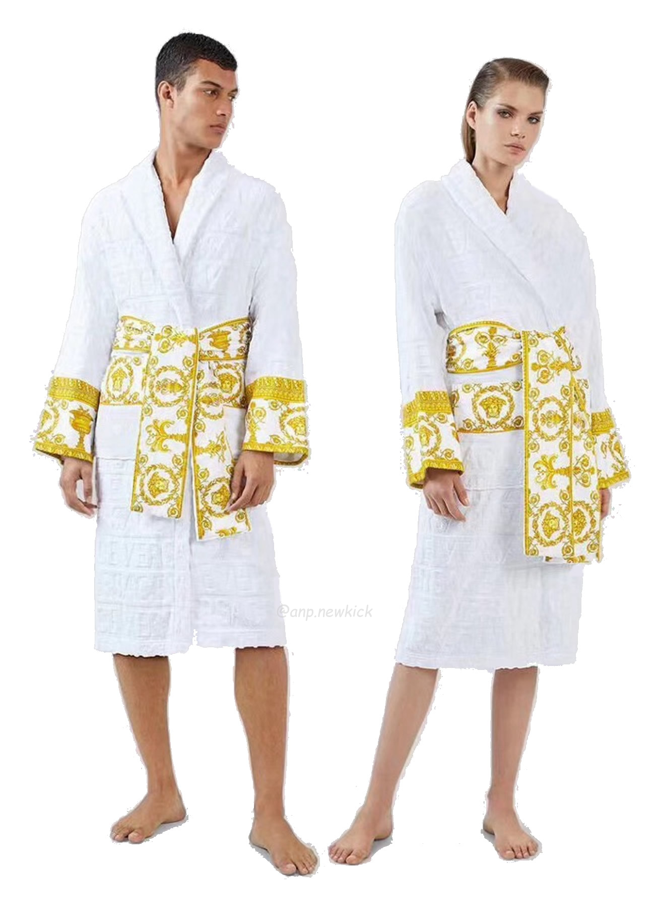 Versace Baroque Logo Jacquard Cotton Bathrobe (5) - www.newkick.org Versace Baroque Logo Jacquard Cotton Bathrobe (5) - www.newkick.org