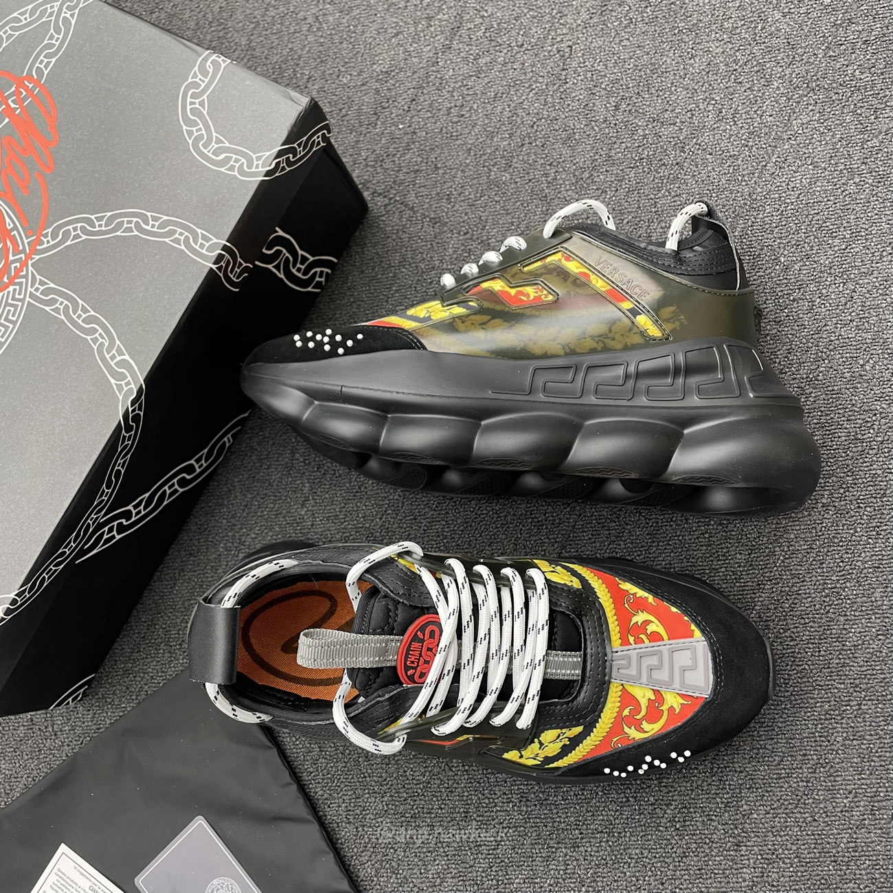 Versace Chain Reaction Sneaker (8) - www.newkick.org