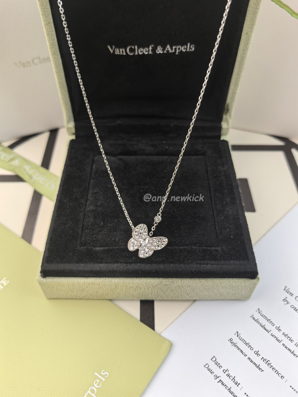 Van Cleef Arpels Full Diamond Clover Necklace (11) - www.newkick.org Van Cleef Arpels Full Diamond Clover Necklace (11) - www.newkick.org