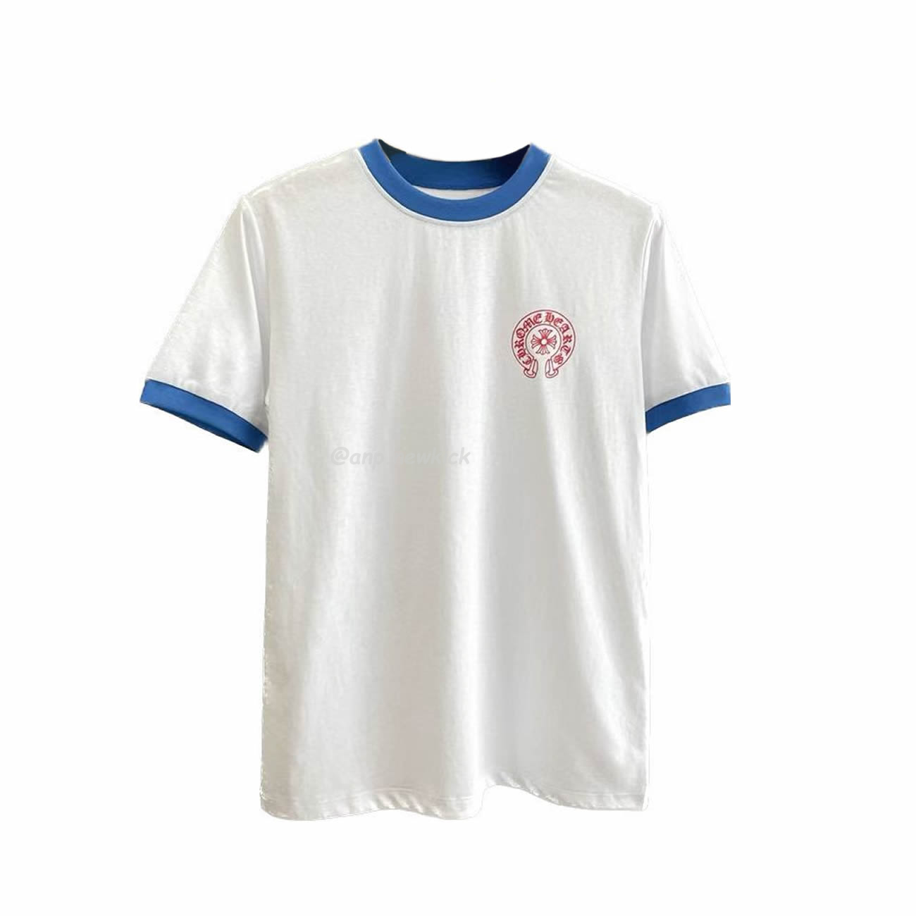 Chrome Hearts Horseshoe Logo Vintage White Short Sleeve Tee (1) - www.newkick.org Chrome Hearts Horseshoe Logo Vintage White Short Sleeve Tee (1) - www.newkick.org
