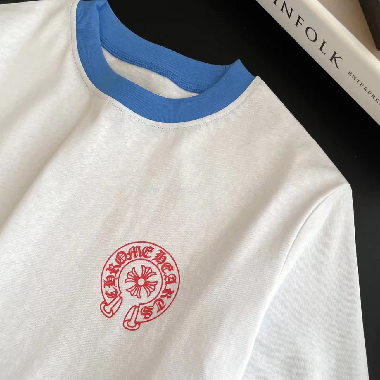Chrome Hearts Horseshoe Logo Vintage White Short Sleeve Tee (9) - www.newkick.org Chrome Hearts Horseshoe Logo Vintage White Short Sleeve Tee (9) - www.newkick.org