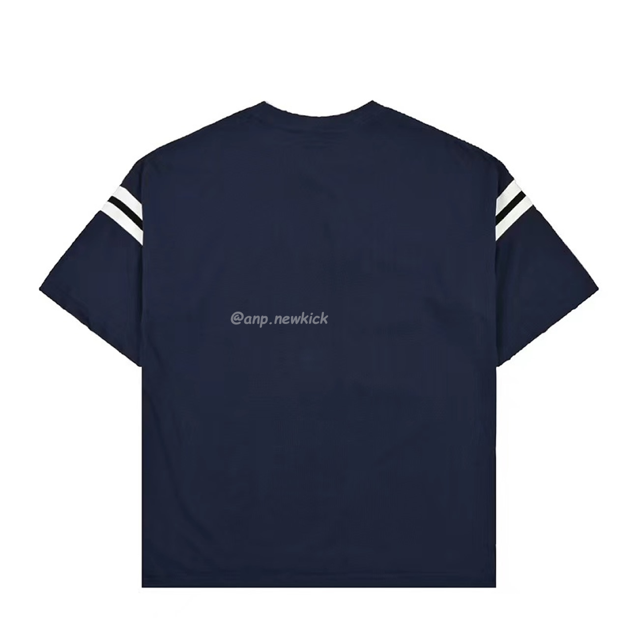 Dior Wide Body Bamboo Pure Cotton Plain Weave Fabric T Shirt White Navy (3) - www.newkick.org Dior Wide Body Bamboo Pure Cotton Plain Weave Fabric T Shirt White Navy (3) - www.newkick.org