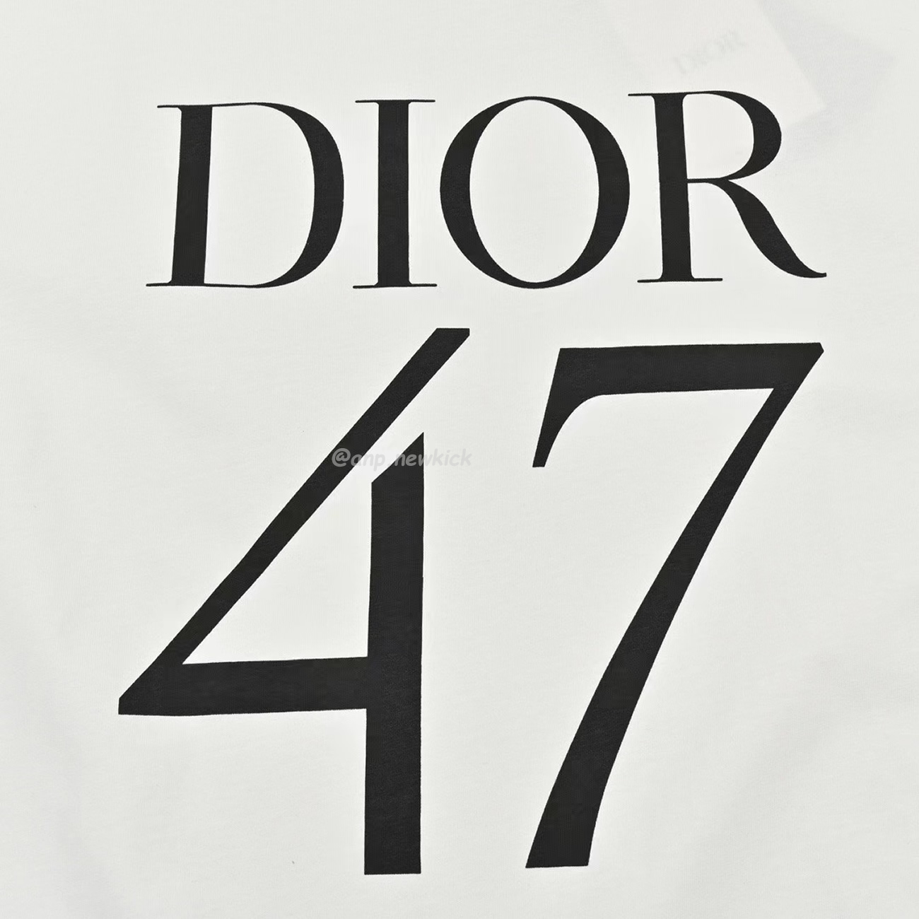 Dior Wide Body Bamboo Pure Cotton Plain Weave Fabric T Shirt White Navy (9) - www.newkick.org Dior Wide Body Bamboo Pure Cotton Plain Weave Fabric T Shirt White Navy (9) - www.newkick.org