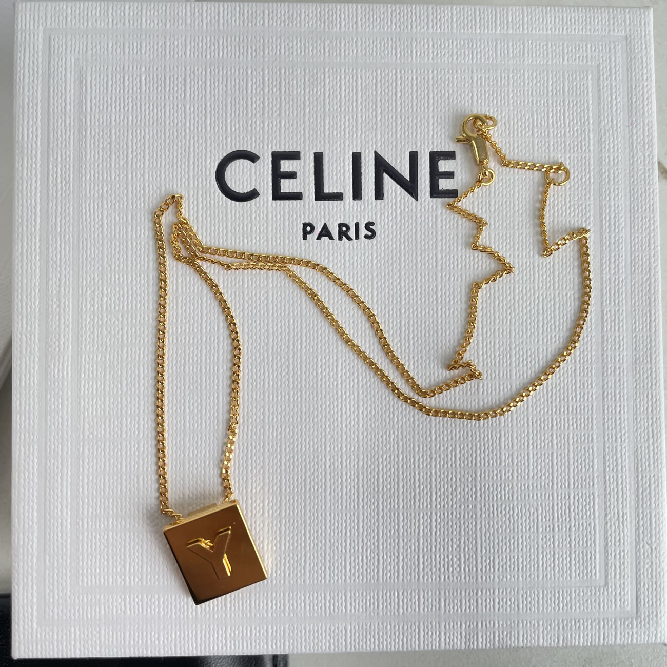 Celine Gold Brass Alphabet Y Neck Chain (3) - www.newkick.org Celine Gold Brass Alphabet Y Neck Chain (3) - www.newkick.org