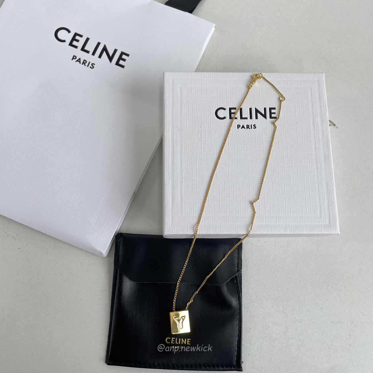Celine Gold Brass Alphabet Y Neck Chain (6) - www.newkick.org Celine Gold Brass Alphabet Y Neck Chain (6) - www.newkick.org