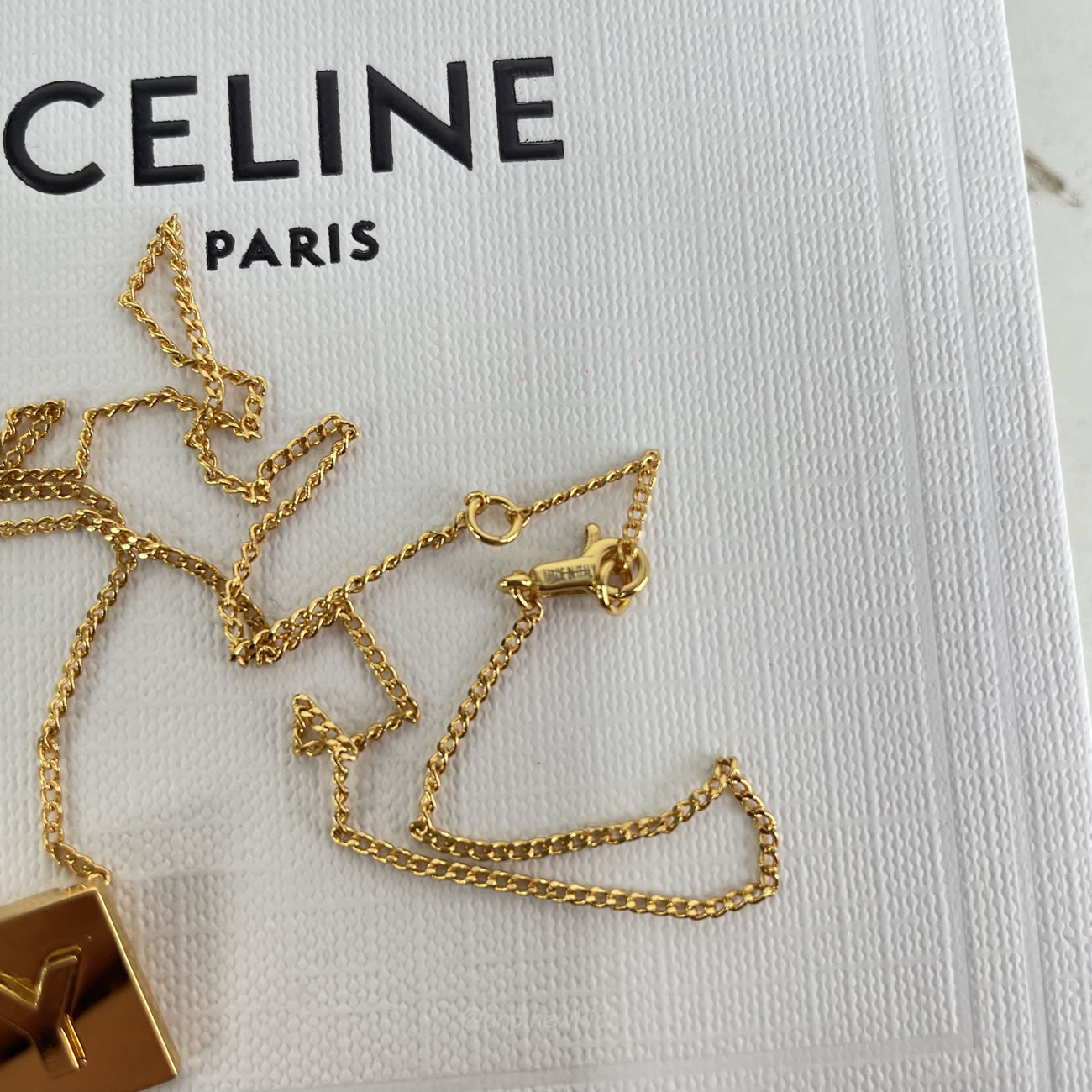 Celine Gold Brass Alphabet Y Neck Chain (7) - www.newkick.org Celine Gold Brass Alphabet Y Neck Chain (7) - www.newkick.org